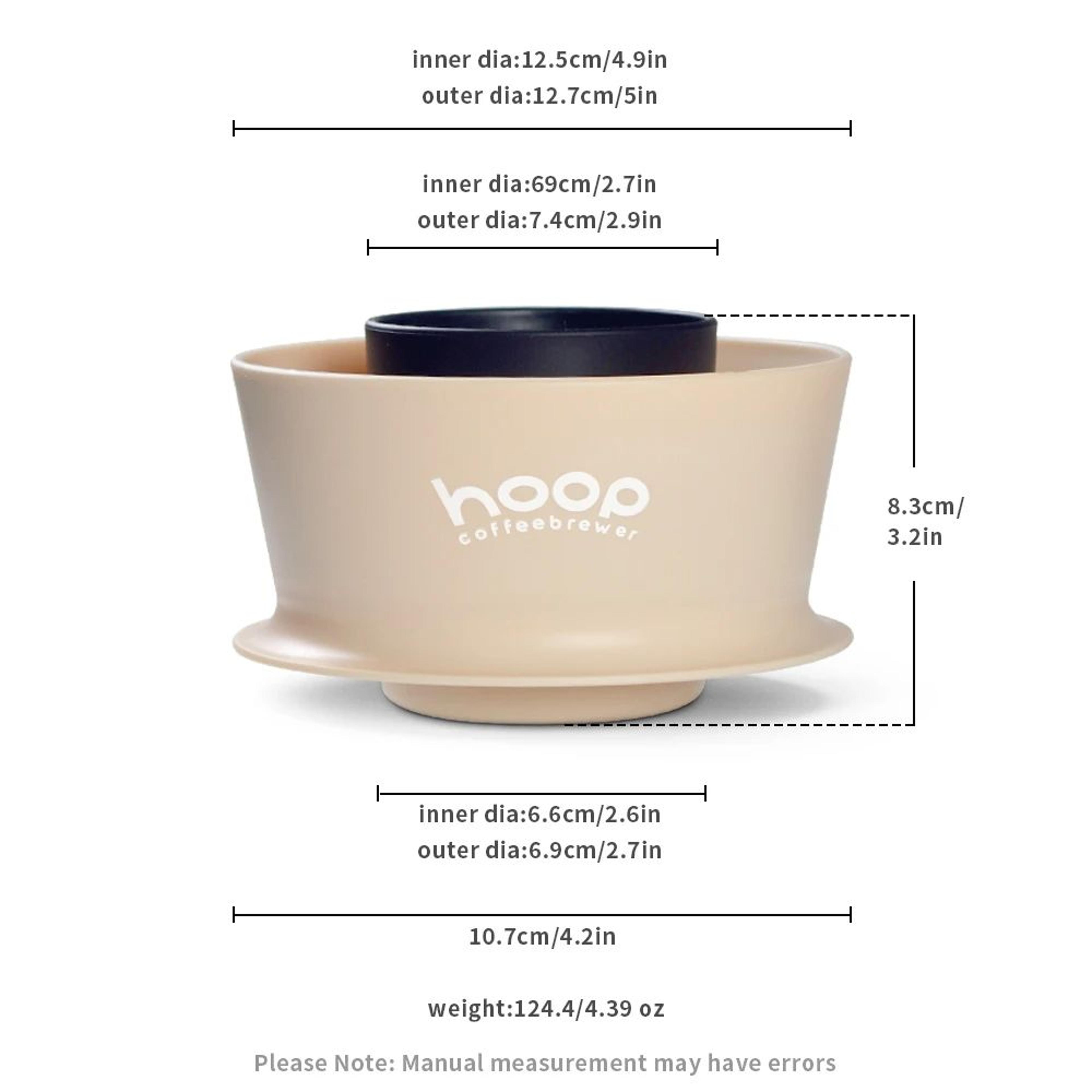 Coffee Brewer Cup With Detachable Espresso Filter Versatile Coffee Filter Cup For Hoop Coffee Brewe 7
