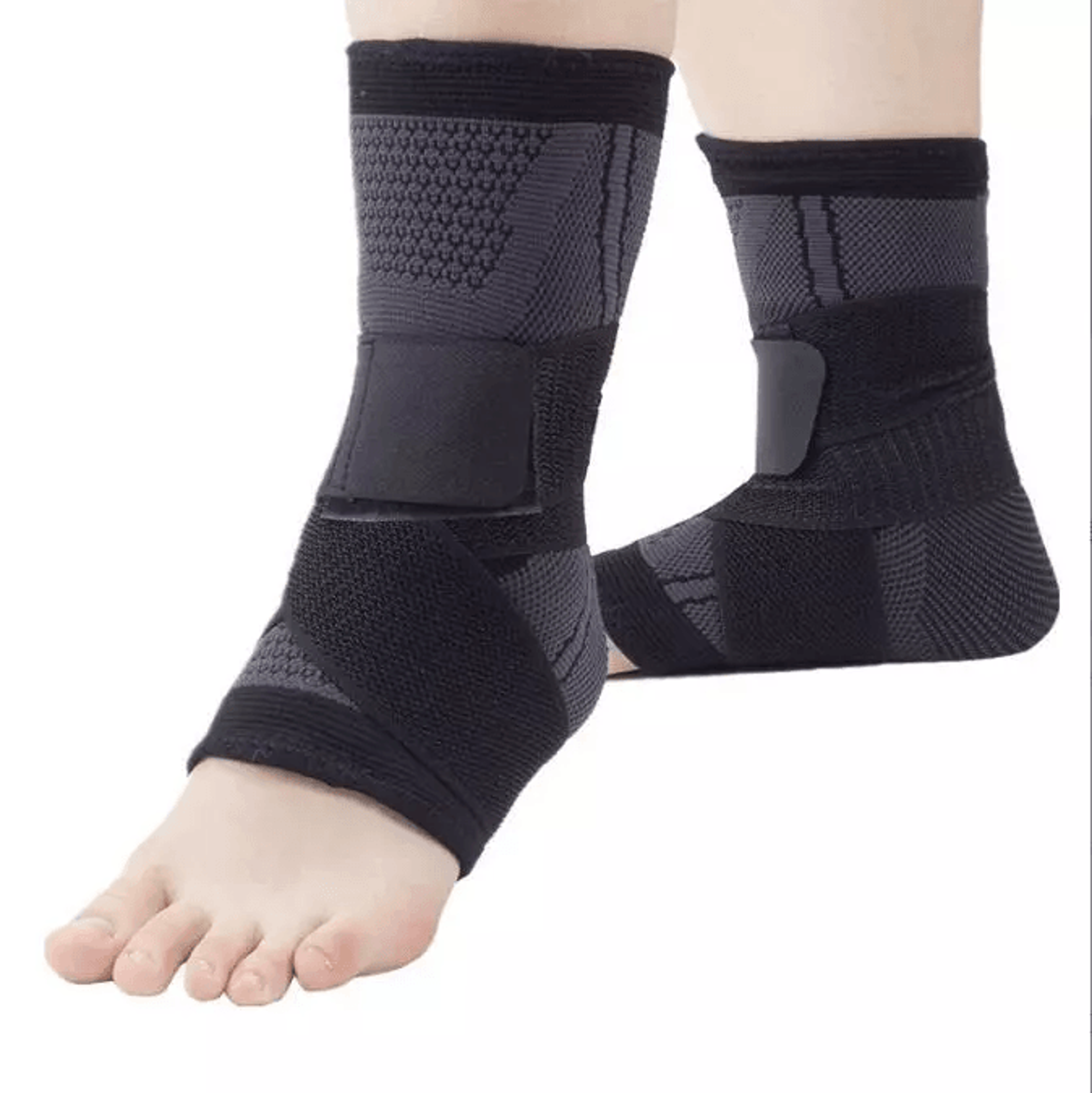 Ankle Brace Support Compression Sleeve Foot Tendon Plantar Fasciitis Pain Relief Breathable Ankle S 3