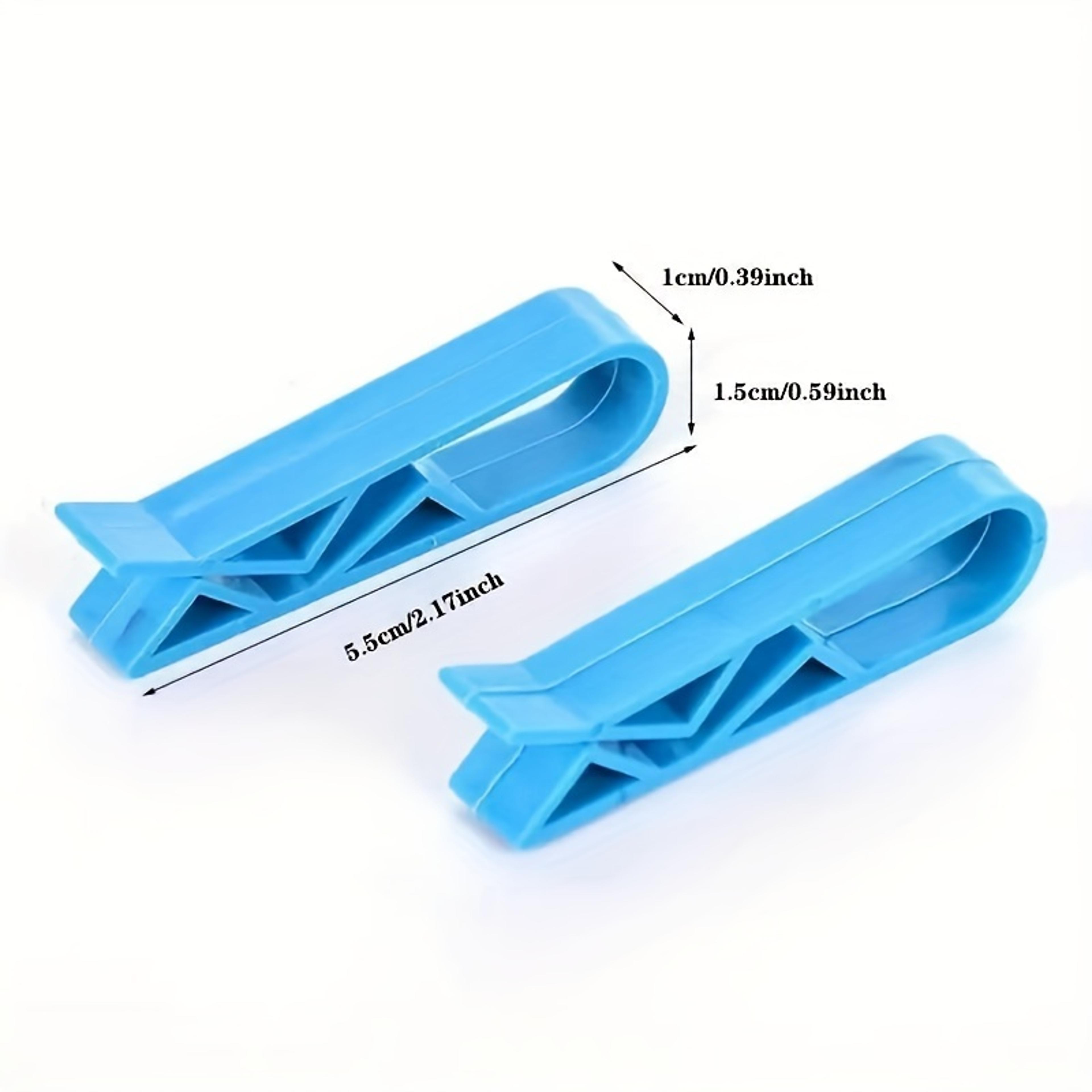 Non Slip Trash Can Clips Secure Garbage Bag Holder And Divider Set 4