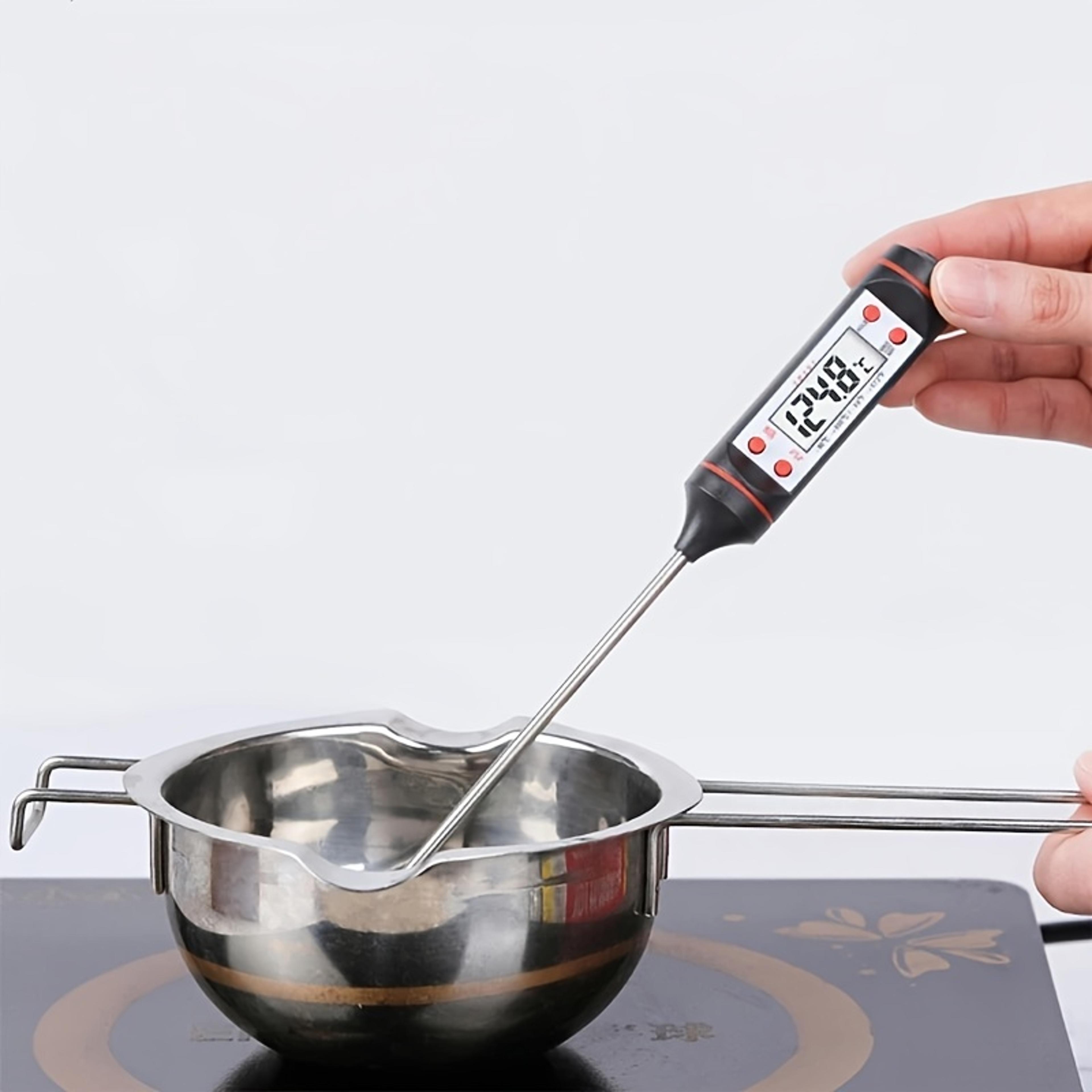 precision digital meat thermometer with high accuracy probe