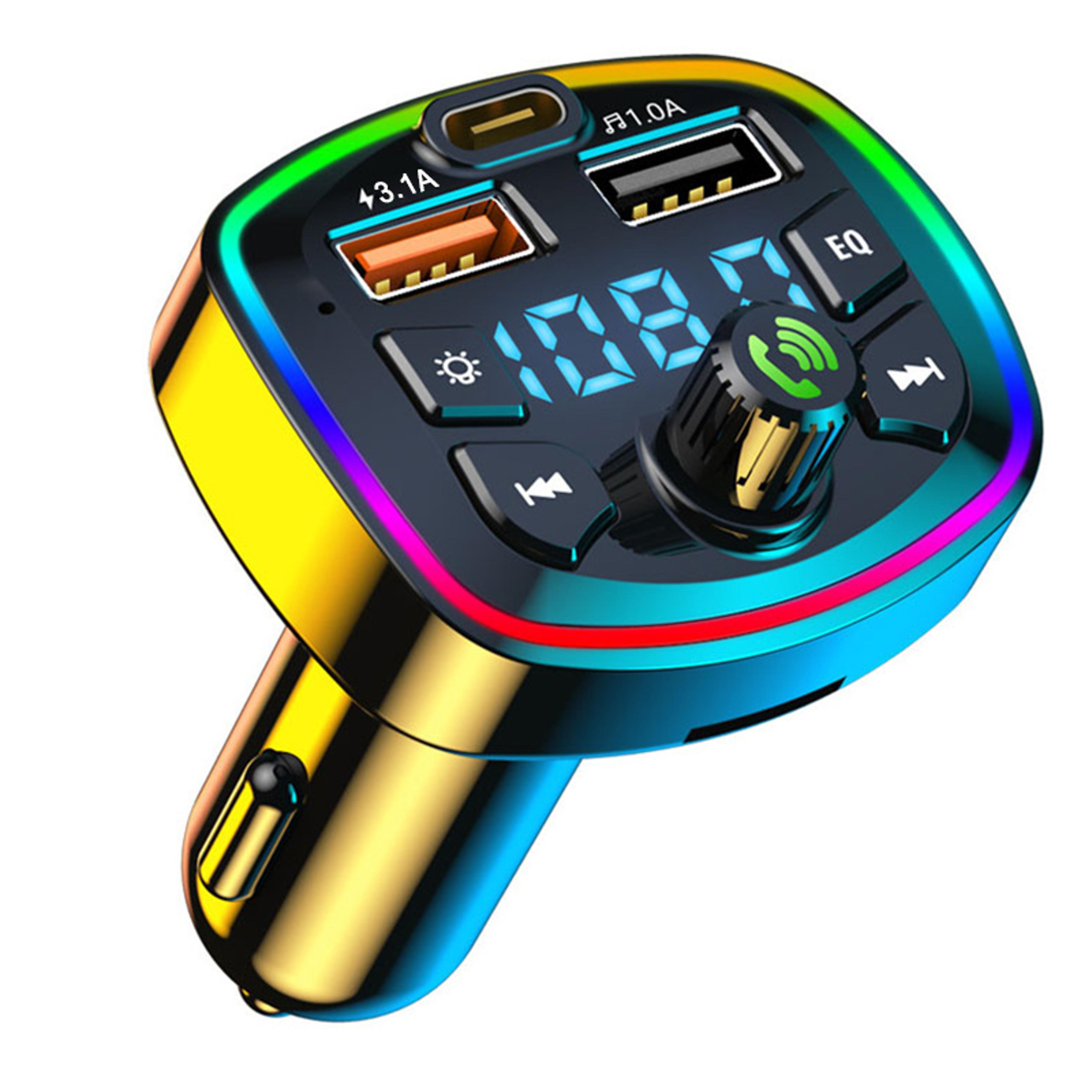 DriveSync Bluetooth Transmitter  Dual USB Fast Charger For Cars 0