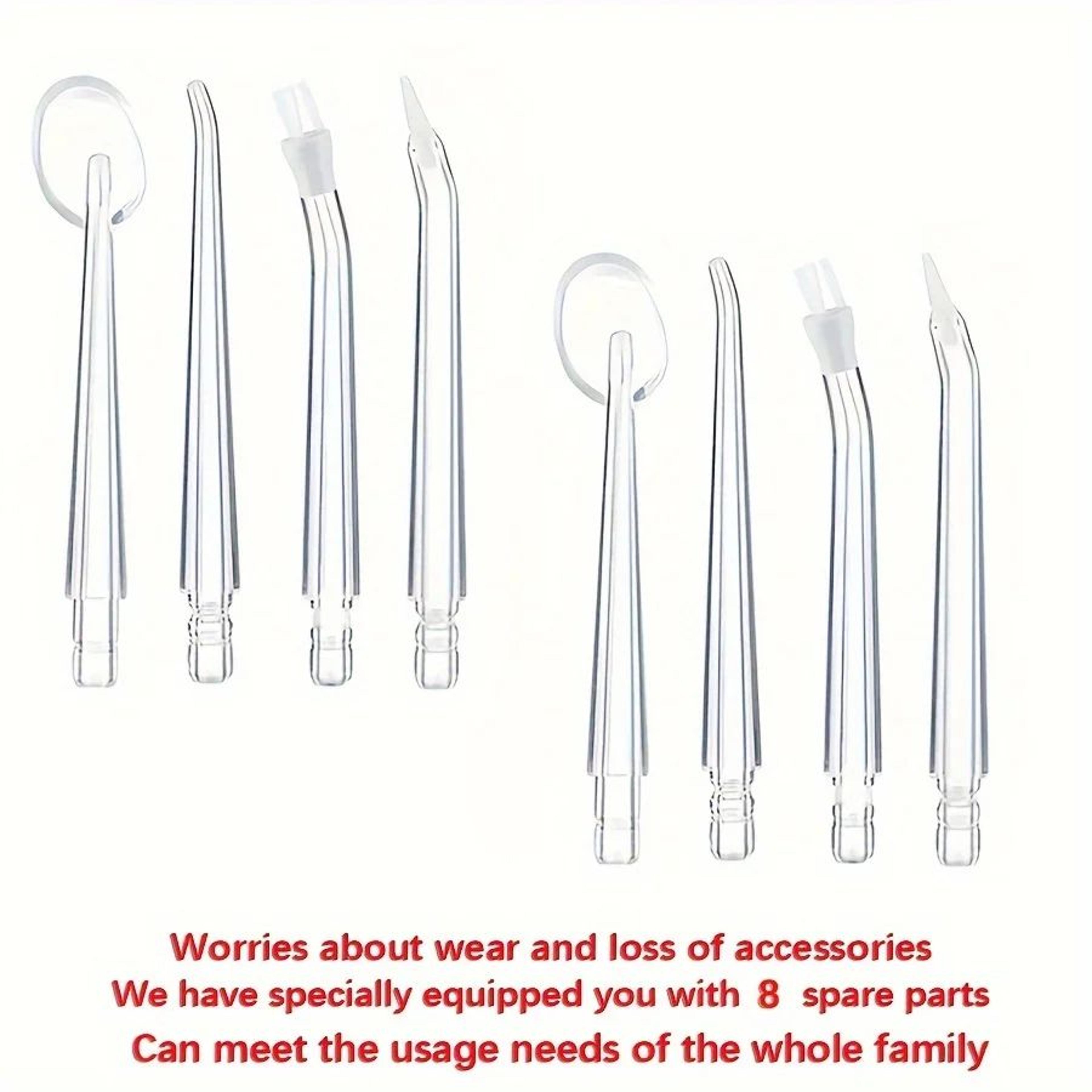 Water Flosser Replacement Tips Set For Oral Irrigators  Dental Water Jets 5