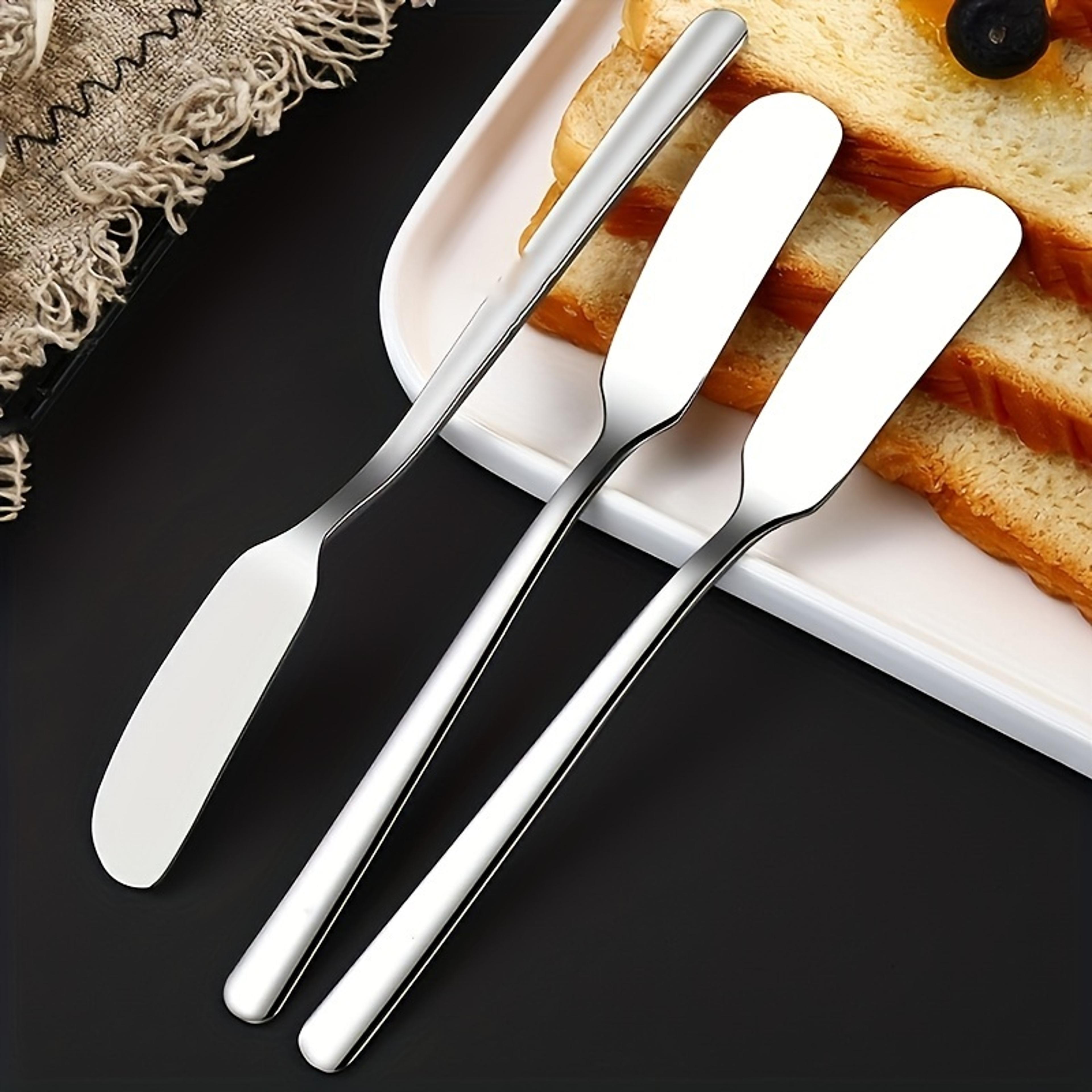 premium stainless steel butter knife & cheese spreader multifunctional kitchen butter tool