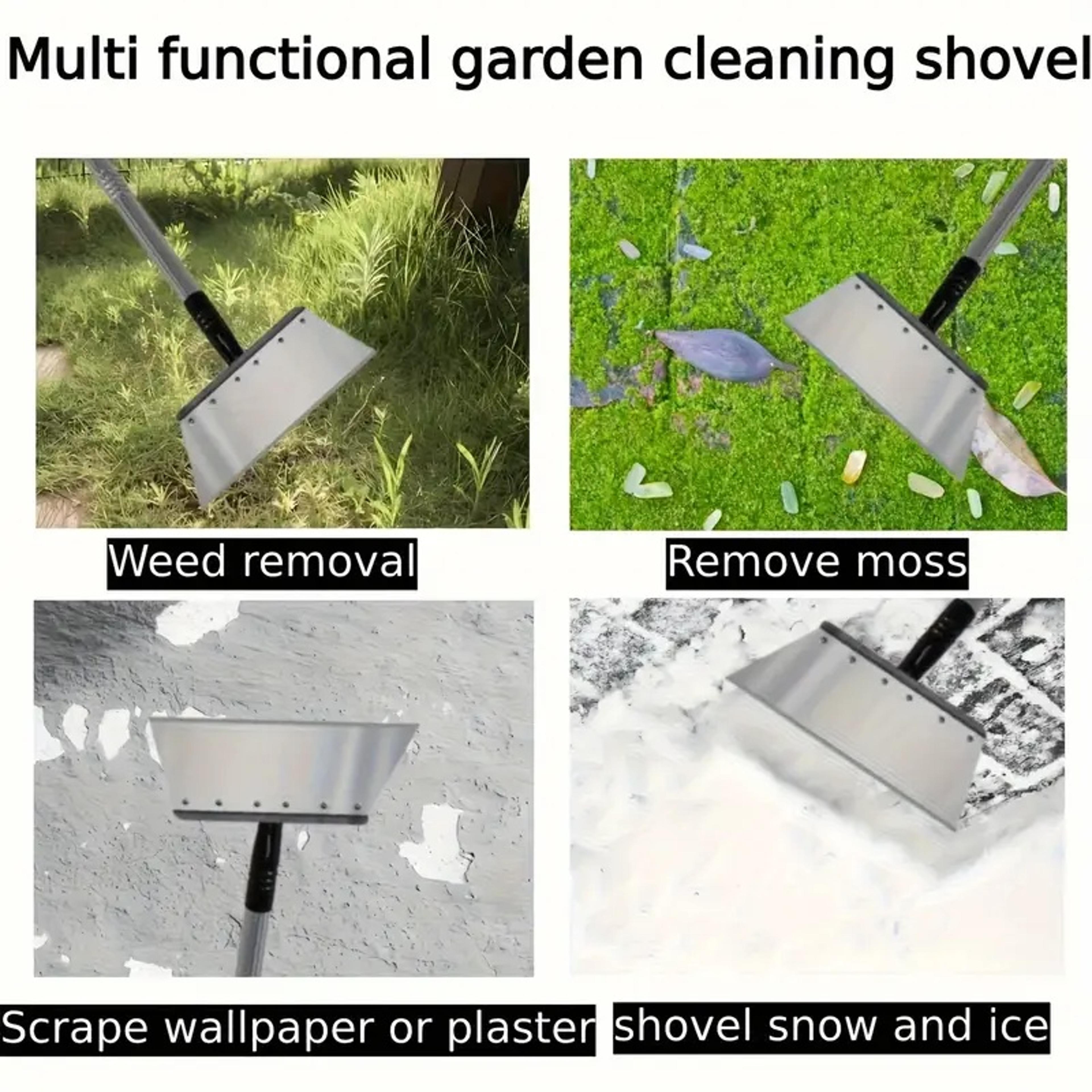 Heavy Duty Garden Edging Shovel  Weeding Tool Multi Use Rust Resistant Metal Shovel For Lawn Ice  O 3