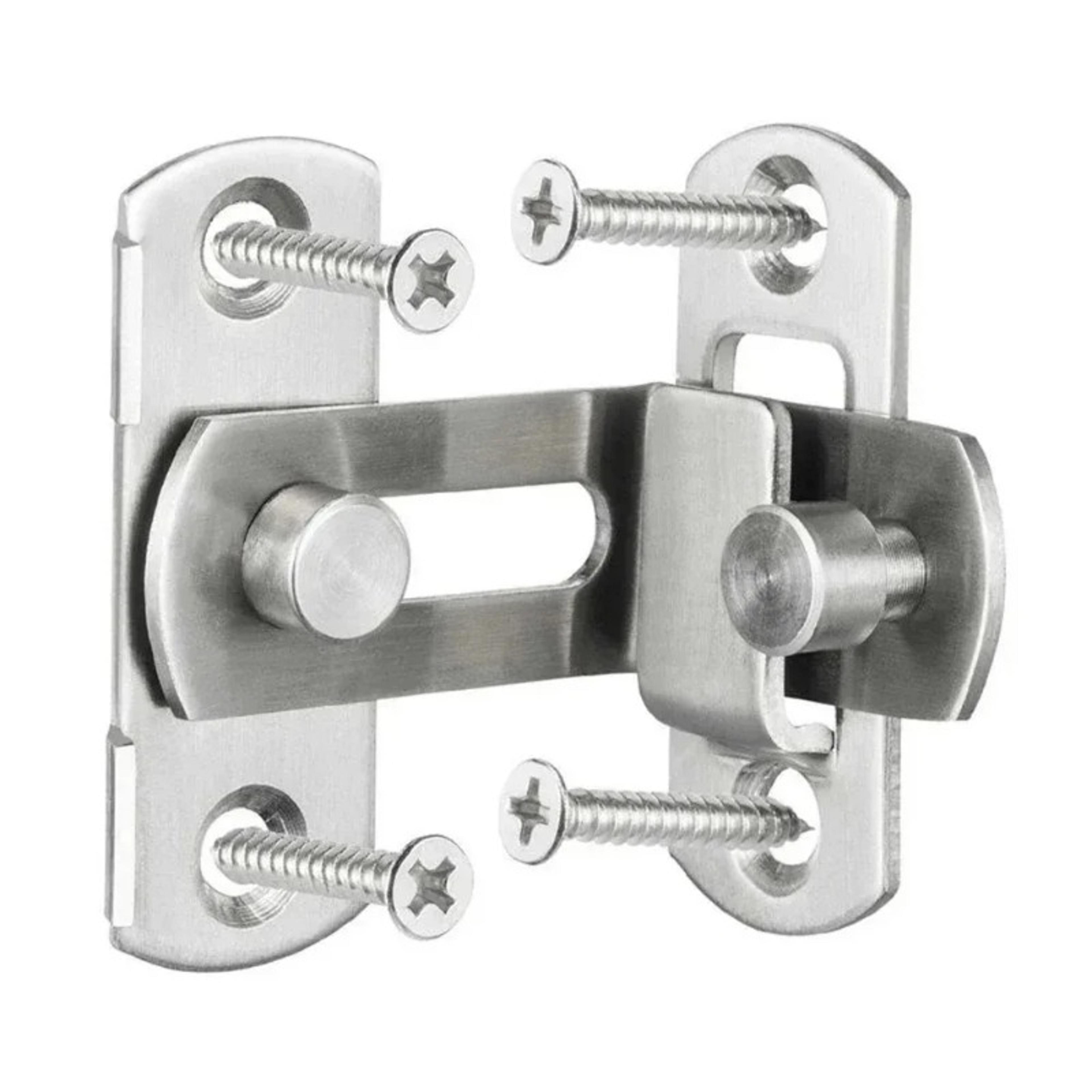 Premium Right Angle Security Door Latch With Sliding Lock Barrel Bolt Durable Home Door  Cabinet Sa 4