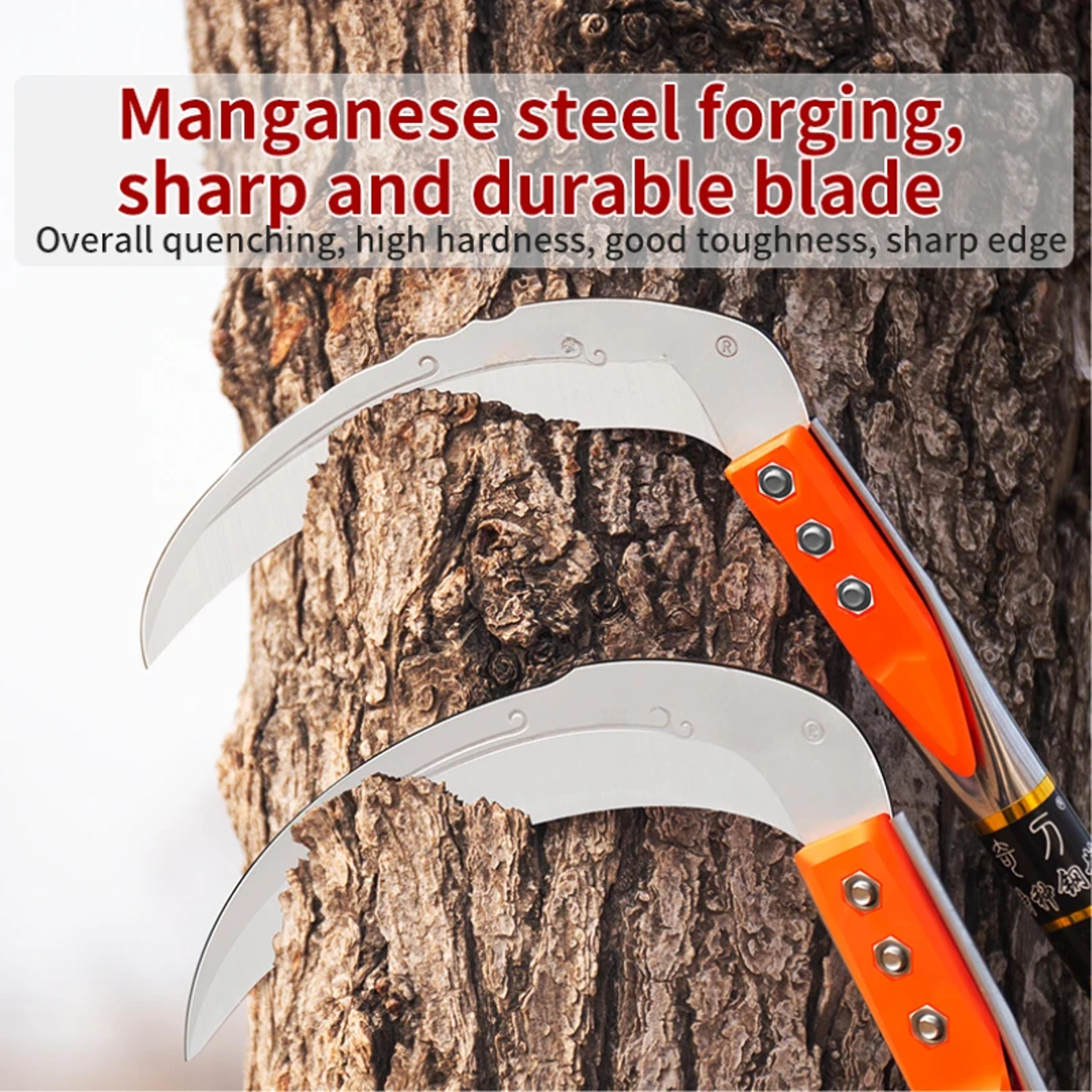 Long Handle Grass Sickle And Crack Weeding Tool For Gardens And Pathways 3
