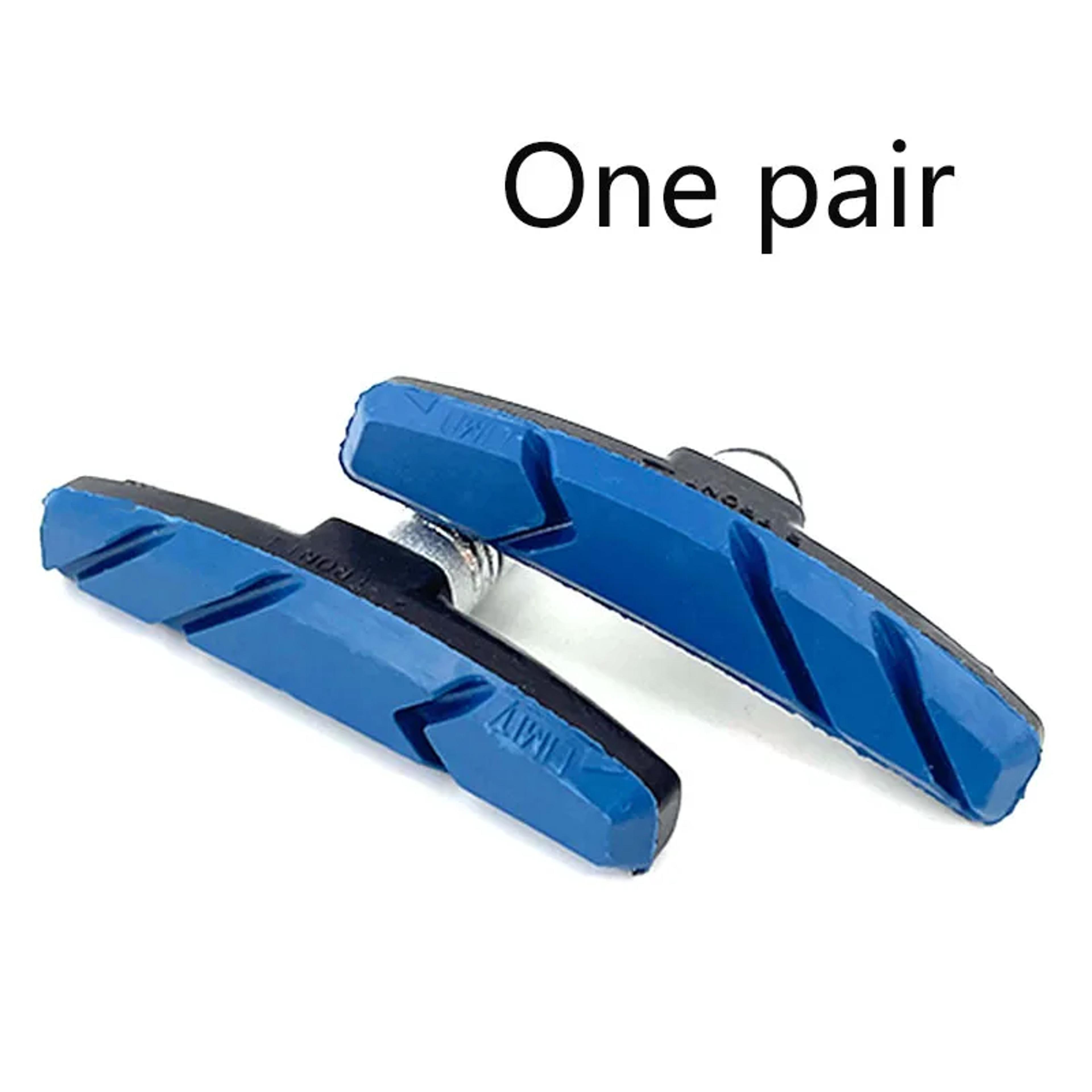 Durable V Brake Pads Quiet Bicycle Rubber Brake Blocks 7