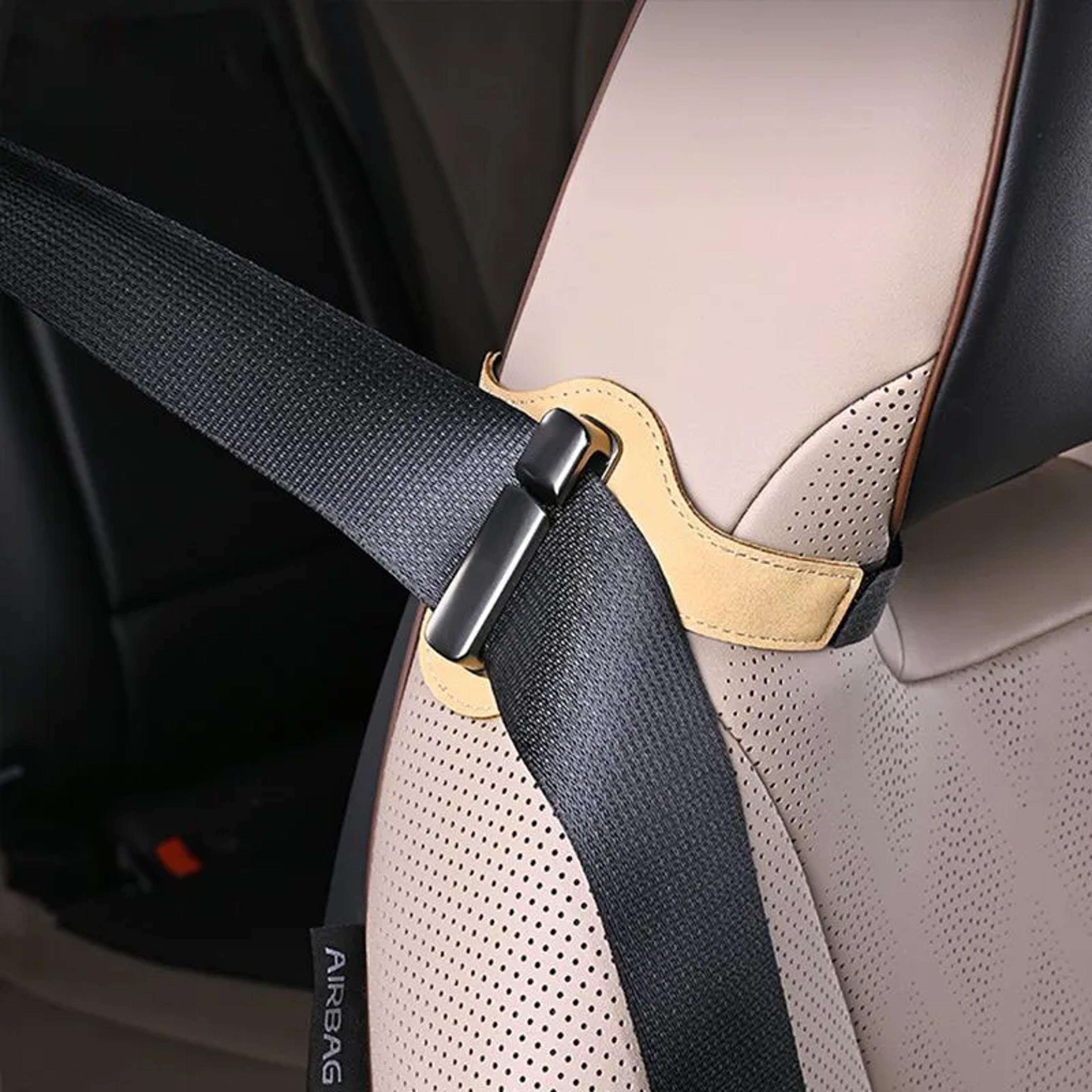 Universal Car Seat Belt Adjuster And Shoulder Strap Positioning Clip 1