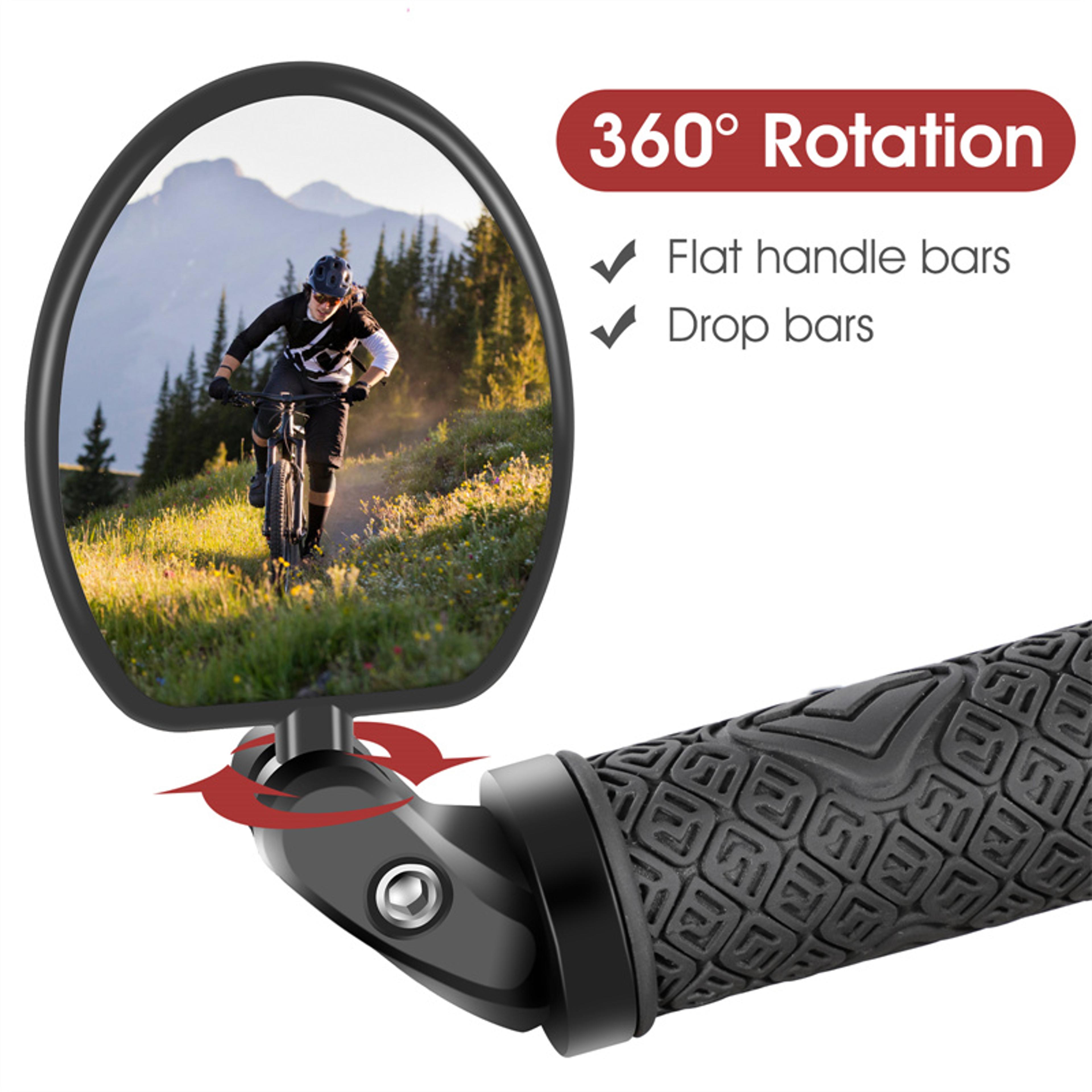 ClearView Bar End Bicycle Rearview Mirror For MTB And Road Bikes 1