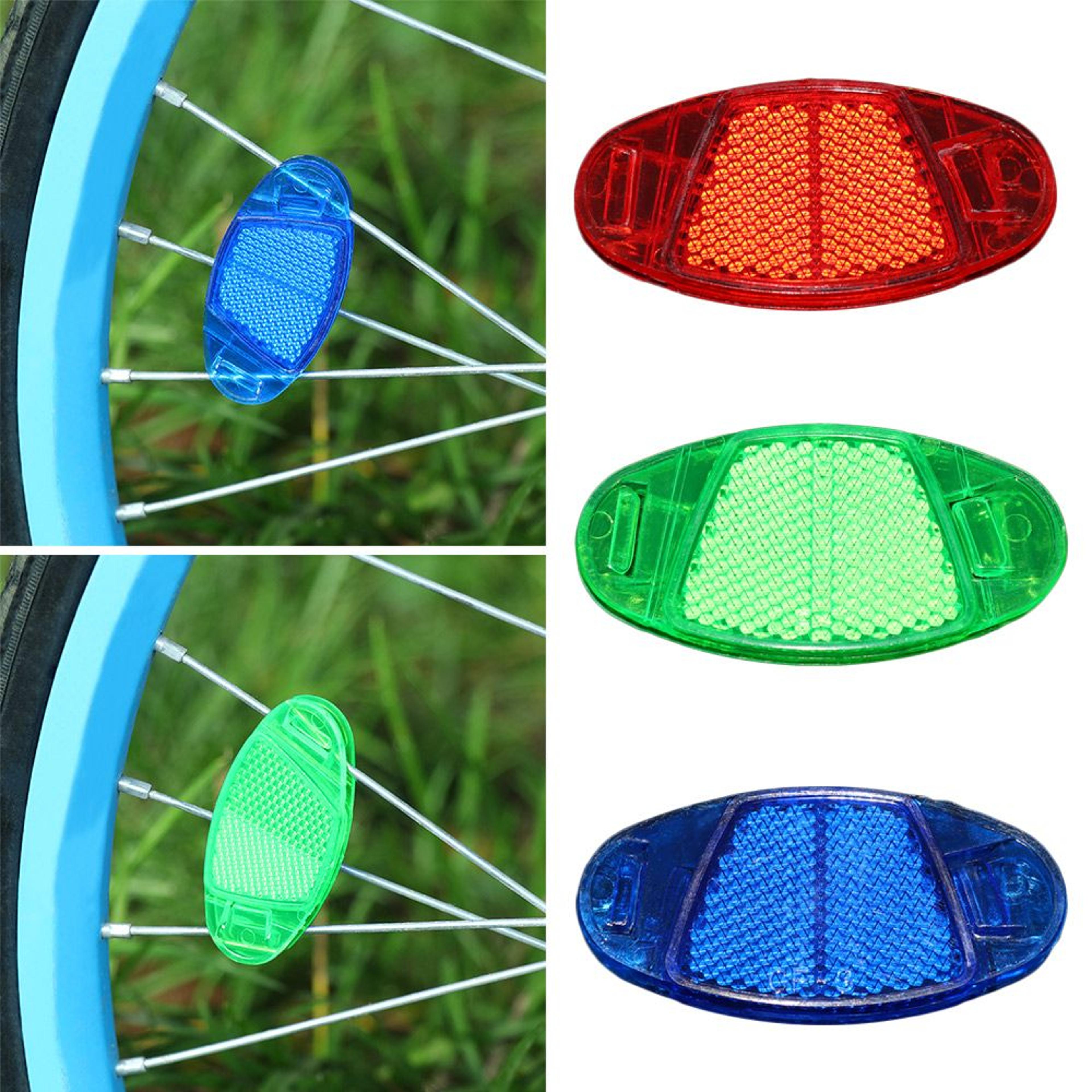 Bicycle Spoke Reflectors For Safer Night Riding 1