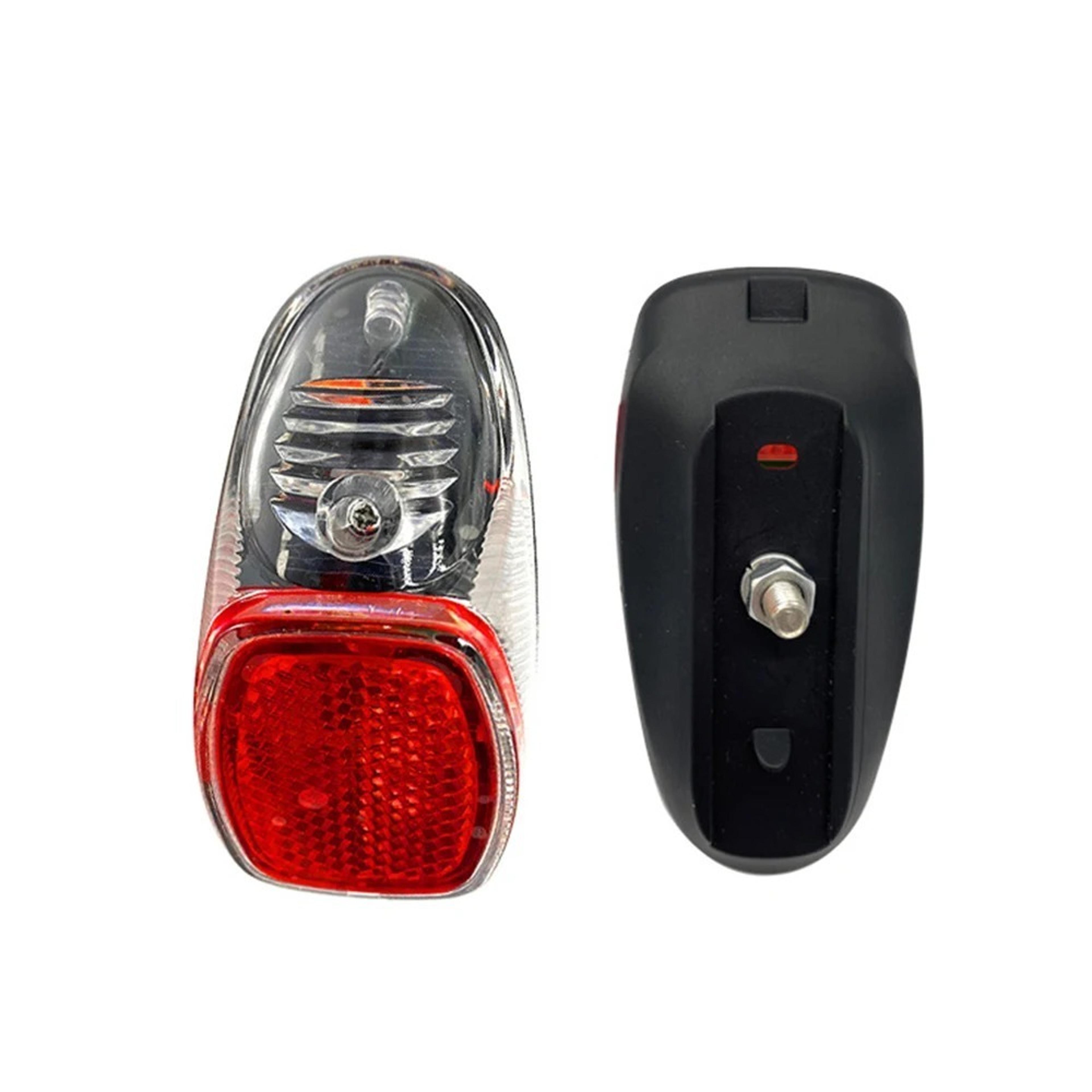 Solar Bike Tail Light Compact LED Bicycle Rear Safety Light 4