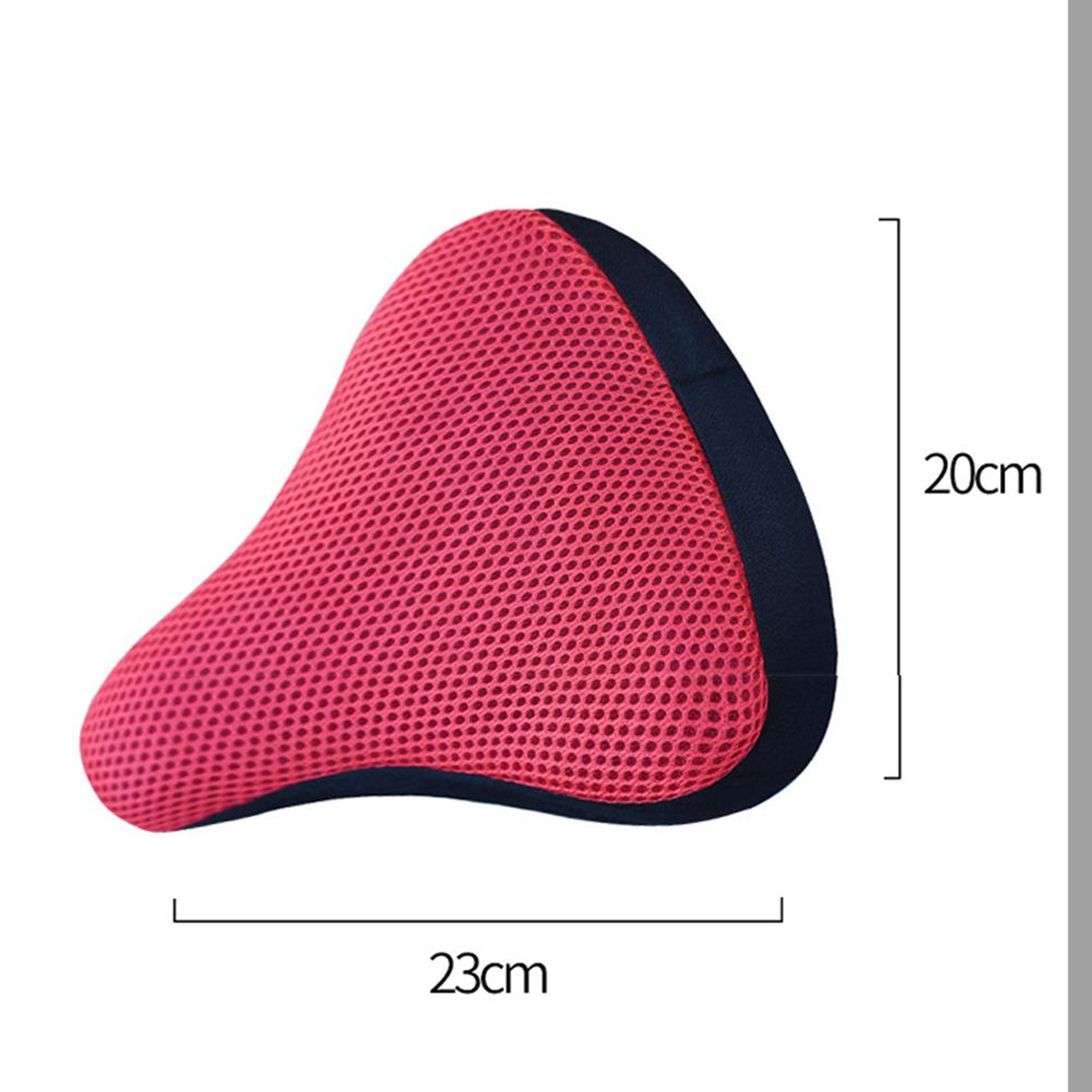 ComfortRide Silicone Gel Bike Seat Cover With Breathable Bicycle Saddle Cushion 4