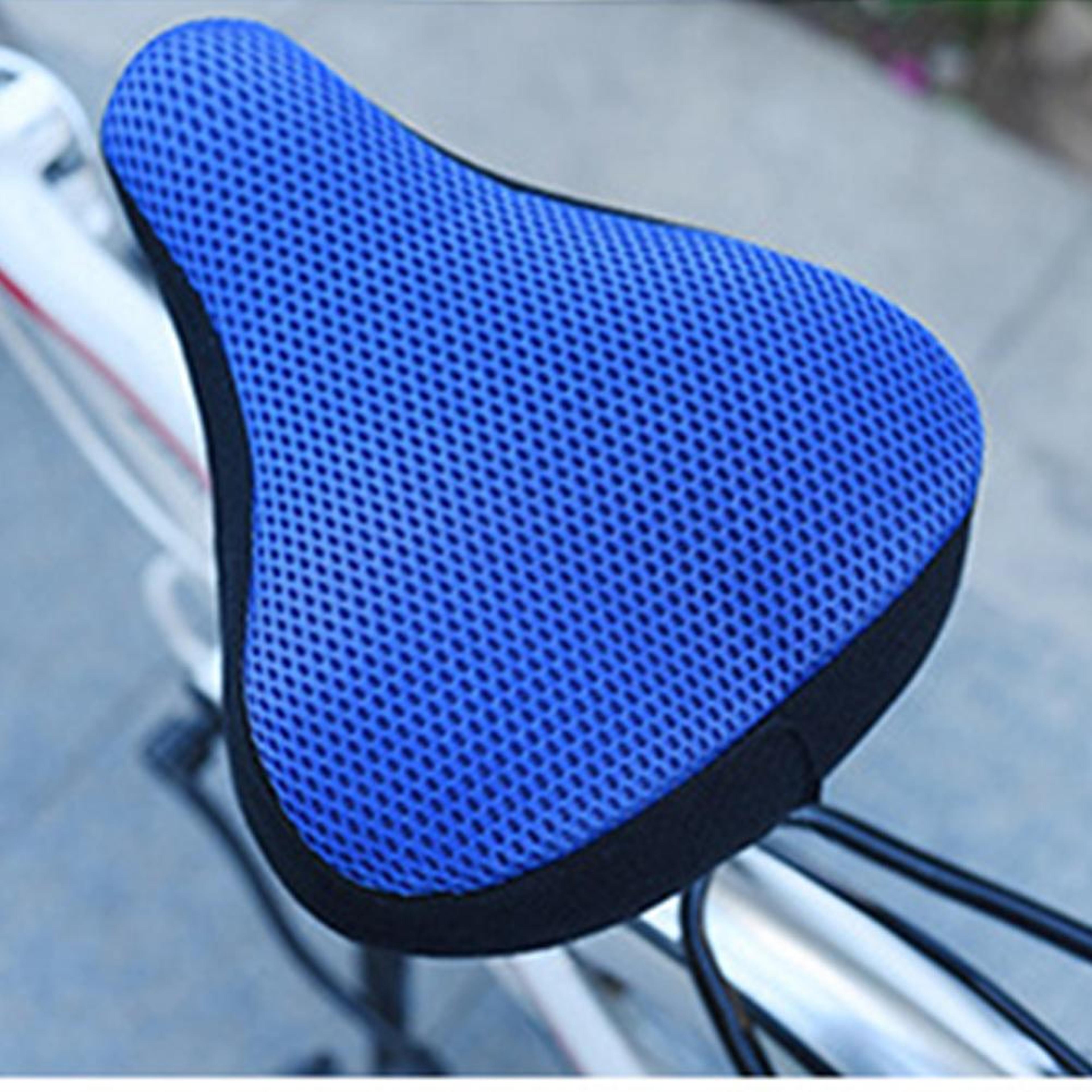 ComfortRide Silicone Gel Bike Seat Cover With Breathable Bicycle Saddle Cushion 8