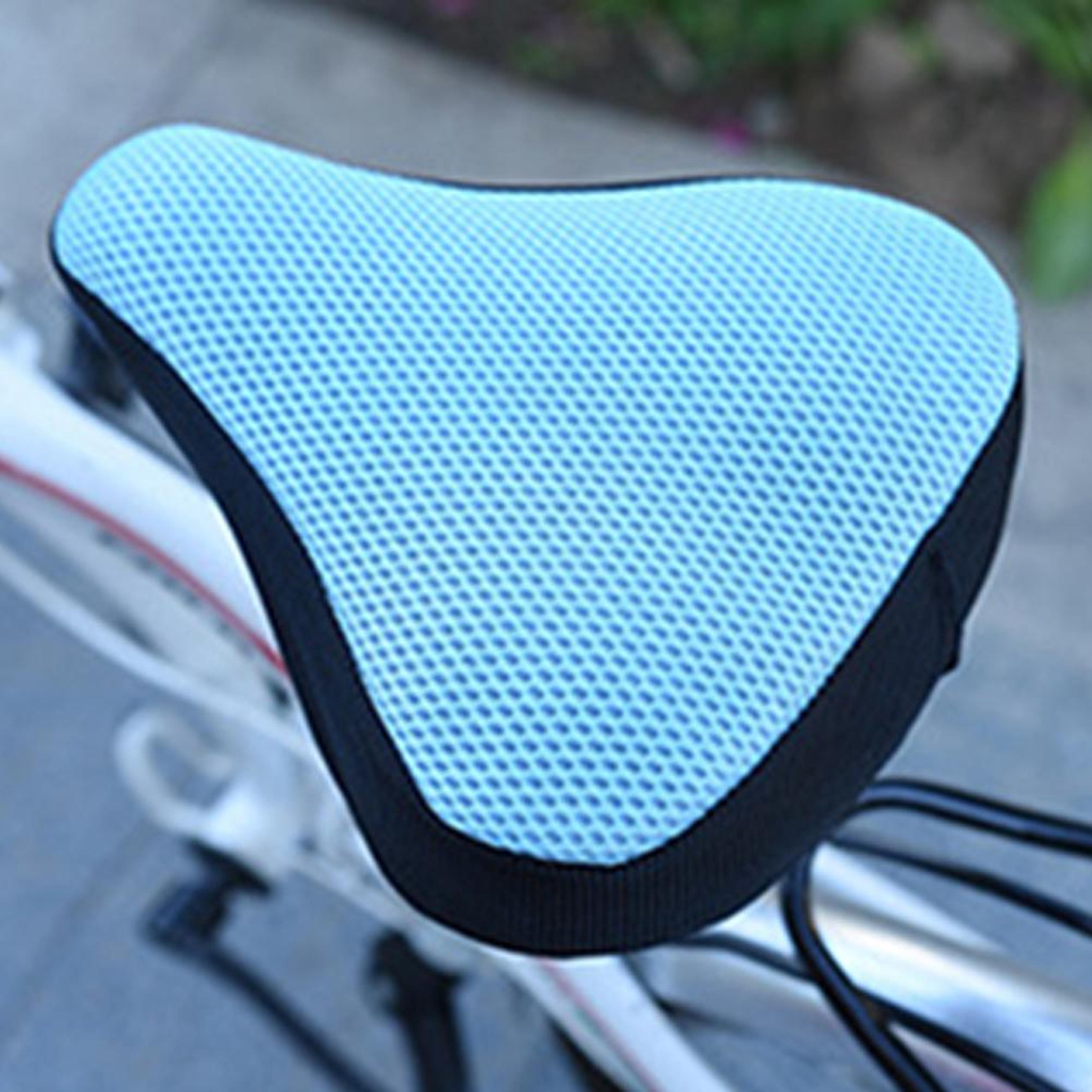 ComfortRide Silicone Gel Bike Seat Cover With Breathable Bicycle Saddle Cushion 9