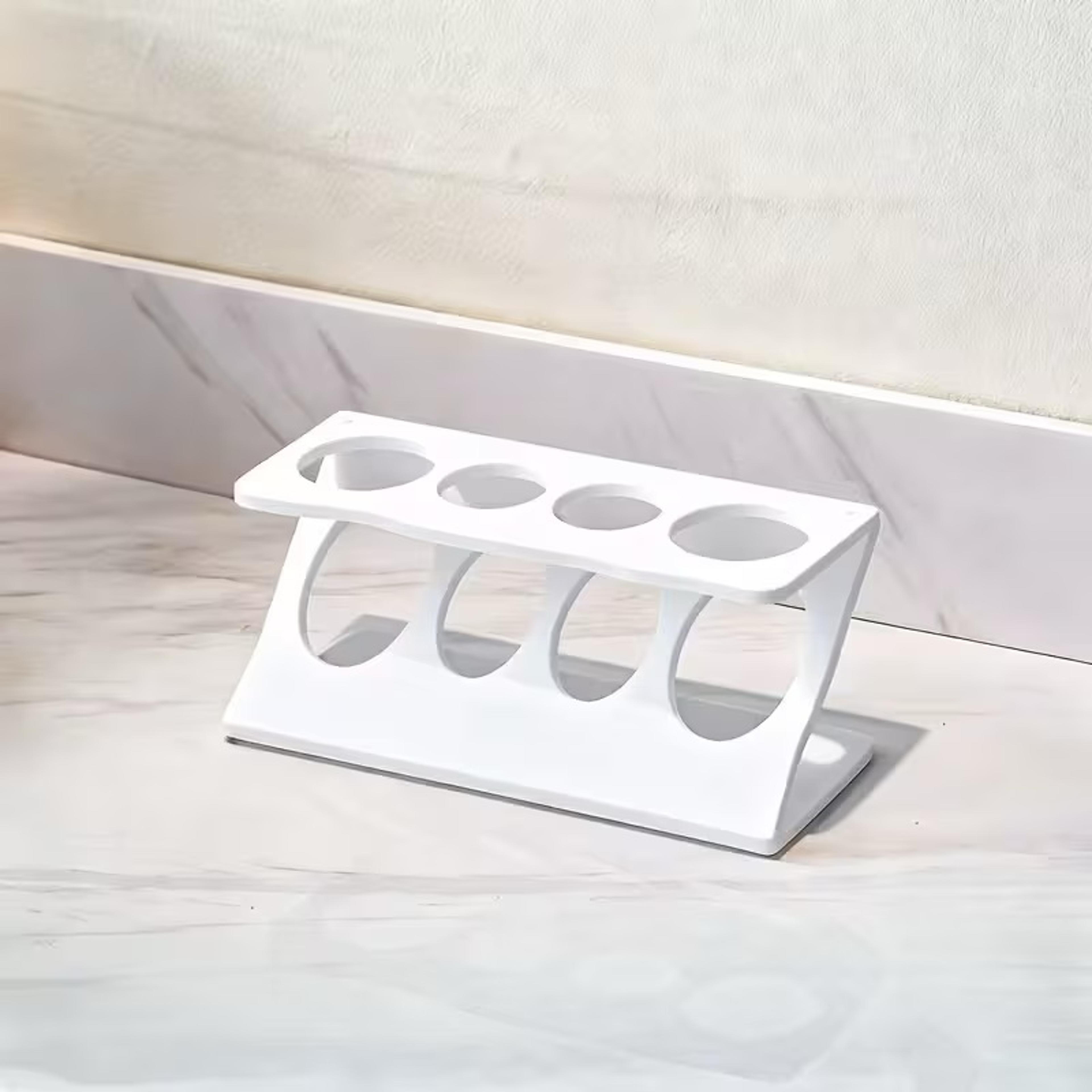 Draining Toothbrush Holder And Multipurpose Bathroom Organizer 4