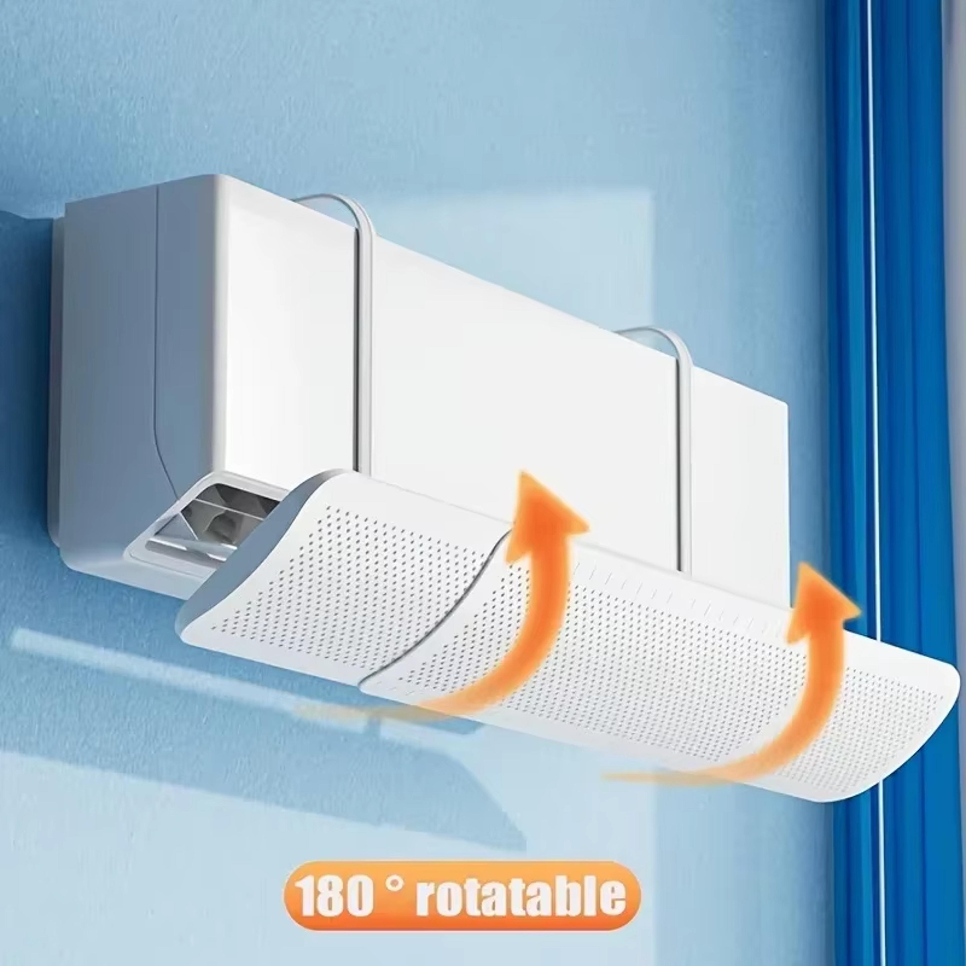 Adjustable Air Conditioner Deflector Retractable AC Wind Shield 4