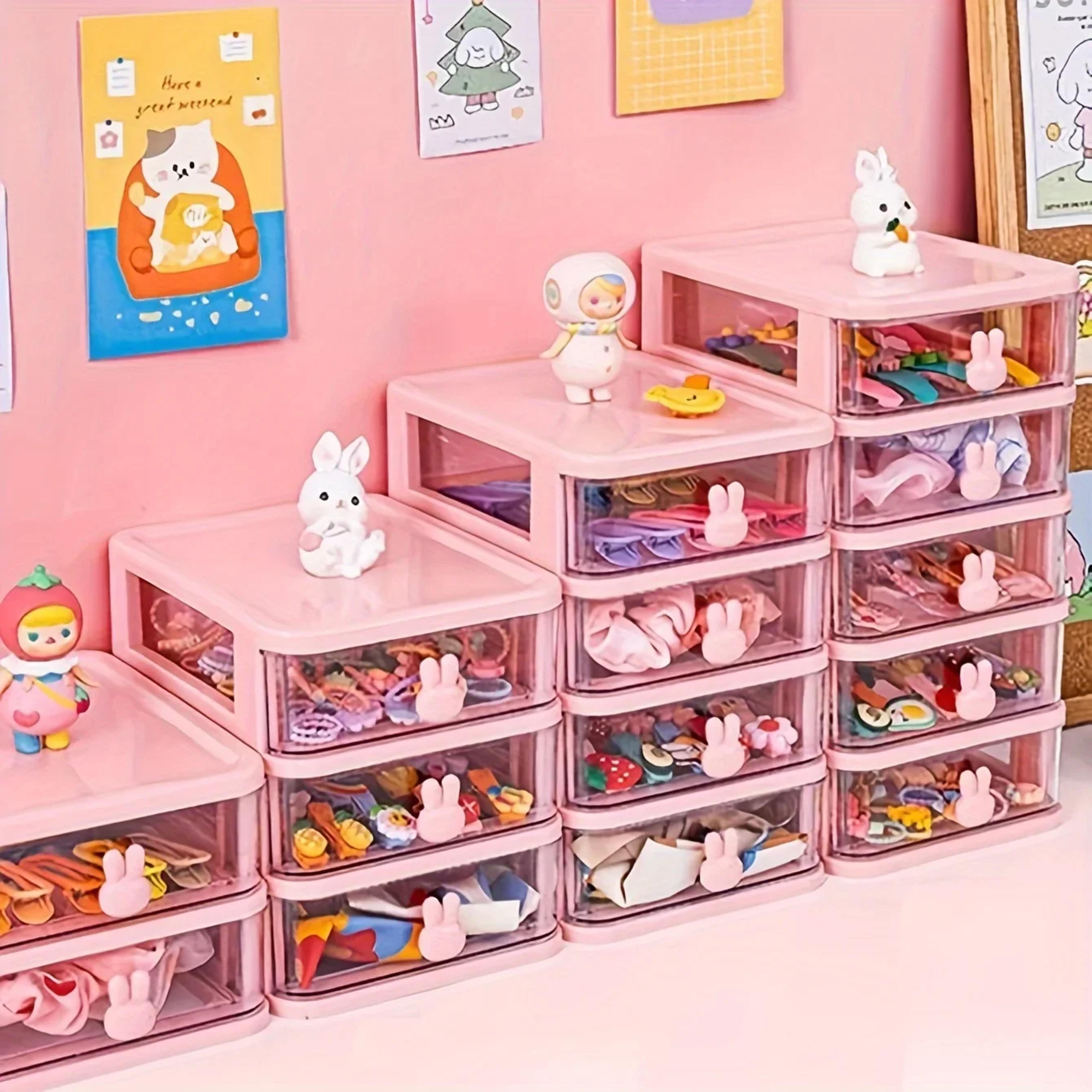 Countertop Makeup Organizer With Drawer For Cosmetics And Hair Accessories 3