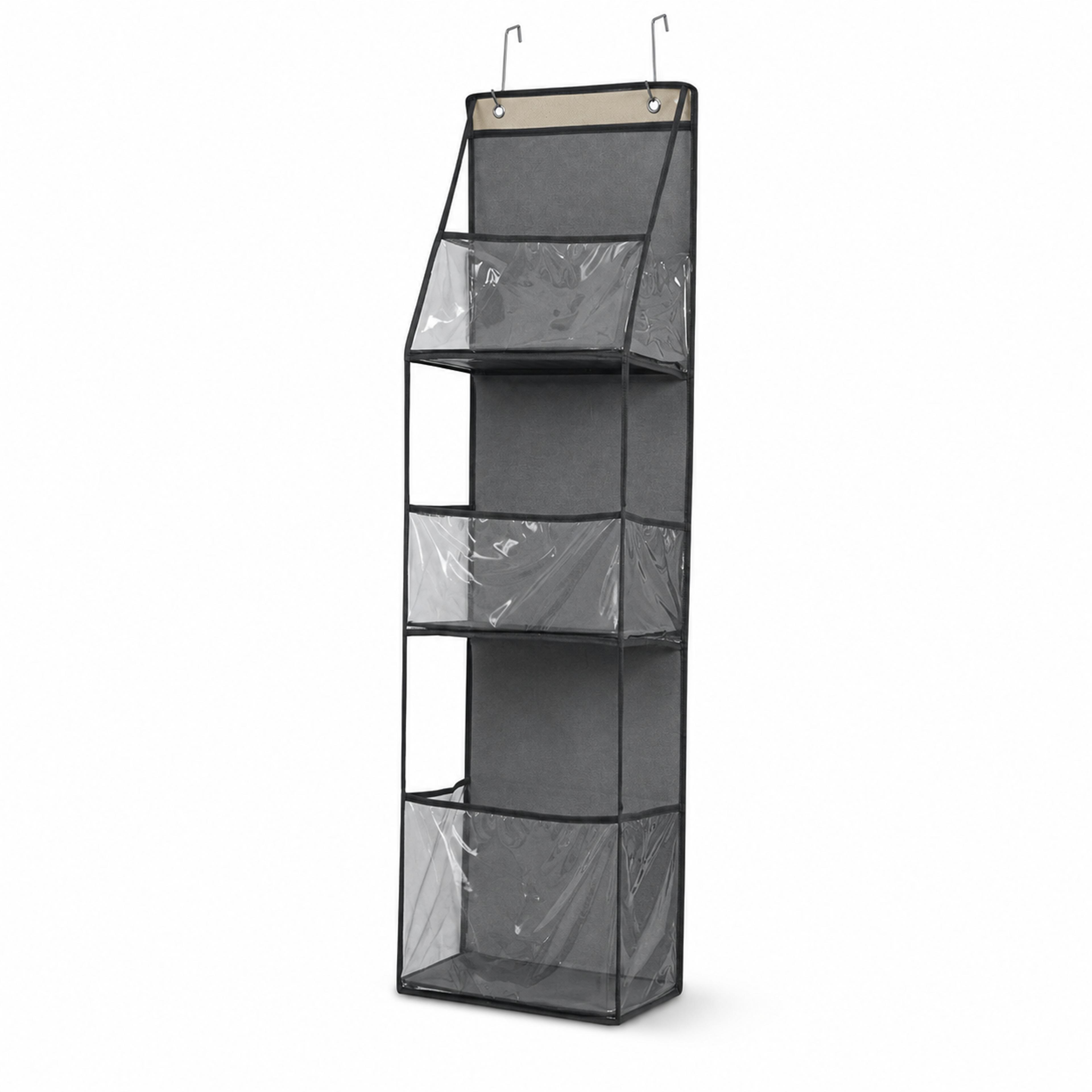 Clear Over The Door Organizer With Hanging Storage Pockets 6