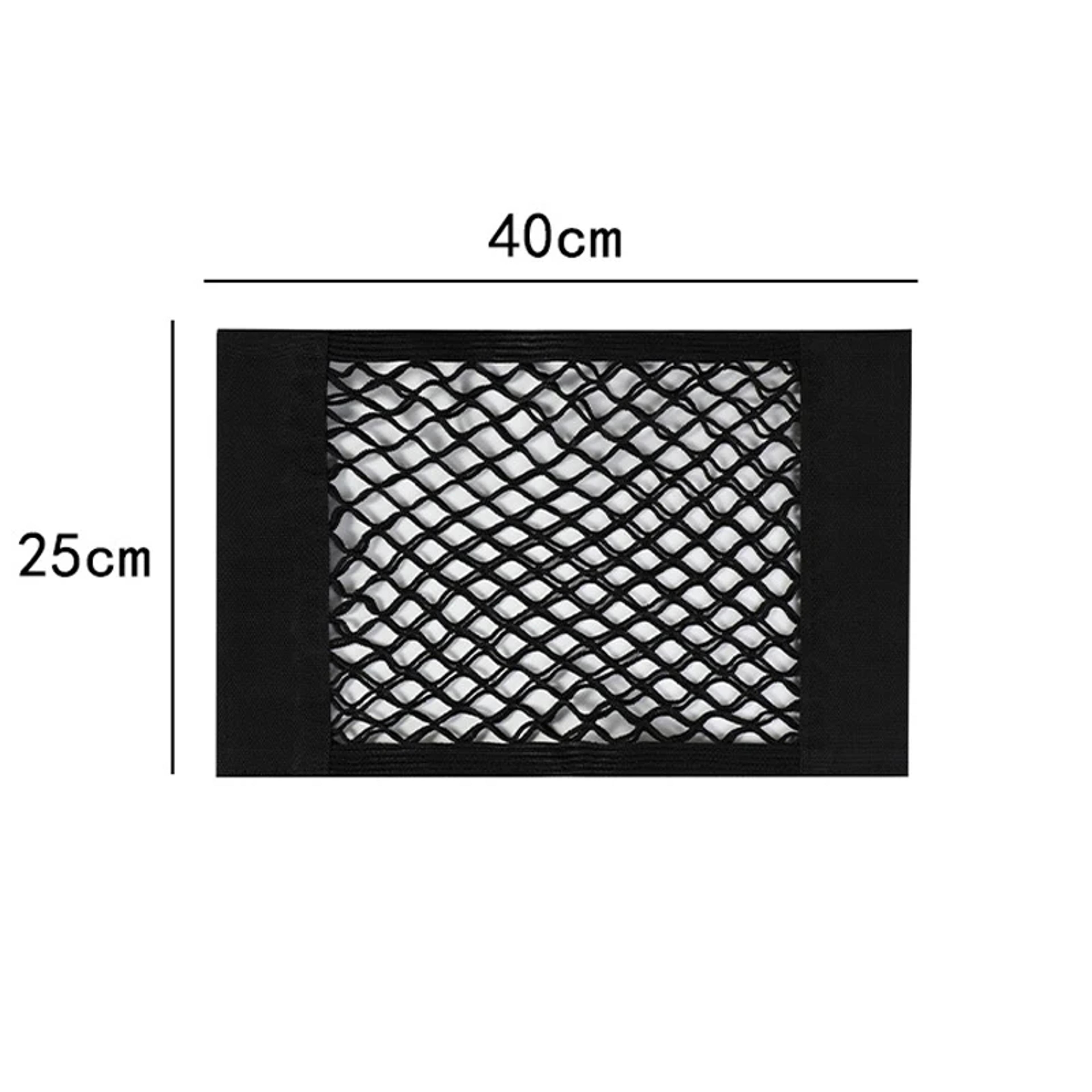 Adhesive Elastic Mesh Storage Pocket For Car Trunk And Cabinet Doors 7