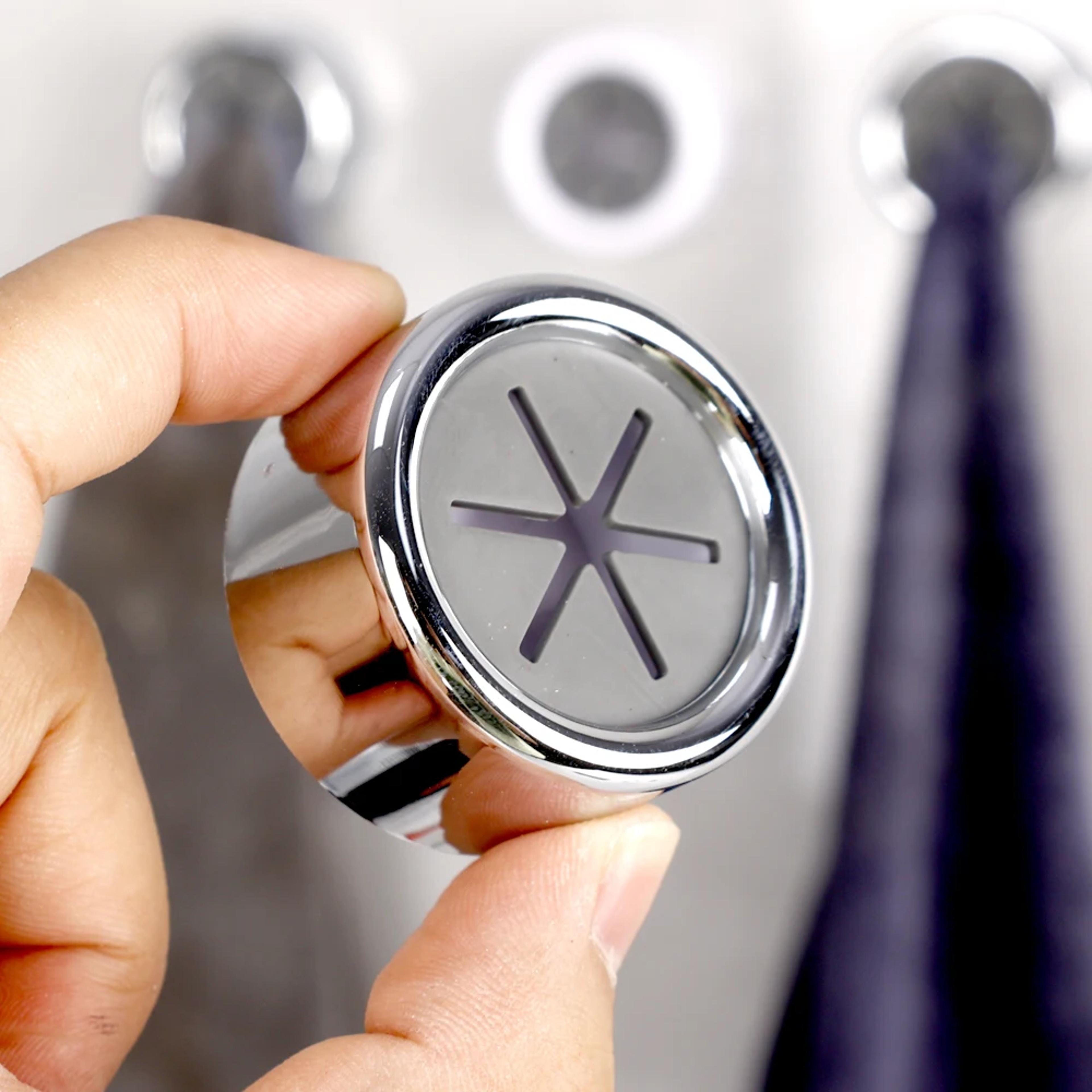 Self Adhesive Towel Holder Wall Mounted Silicone Push Clip For Kitchen And Bathroom 2