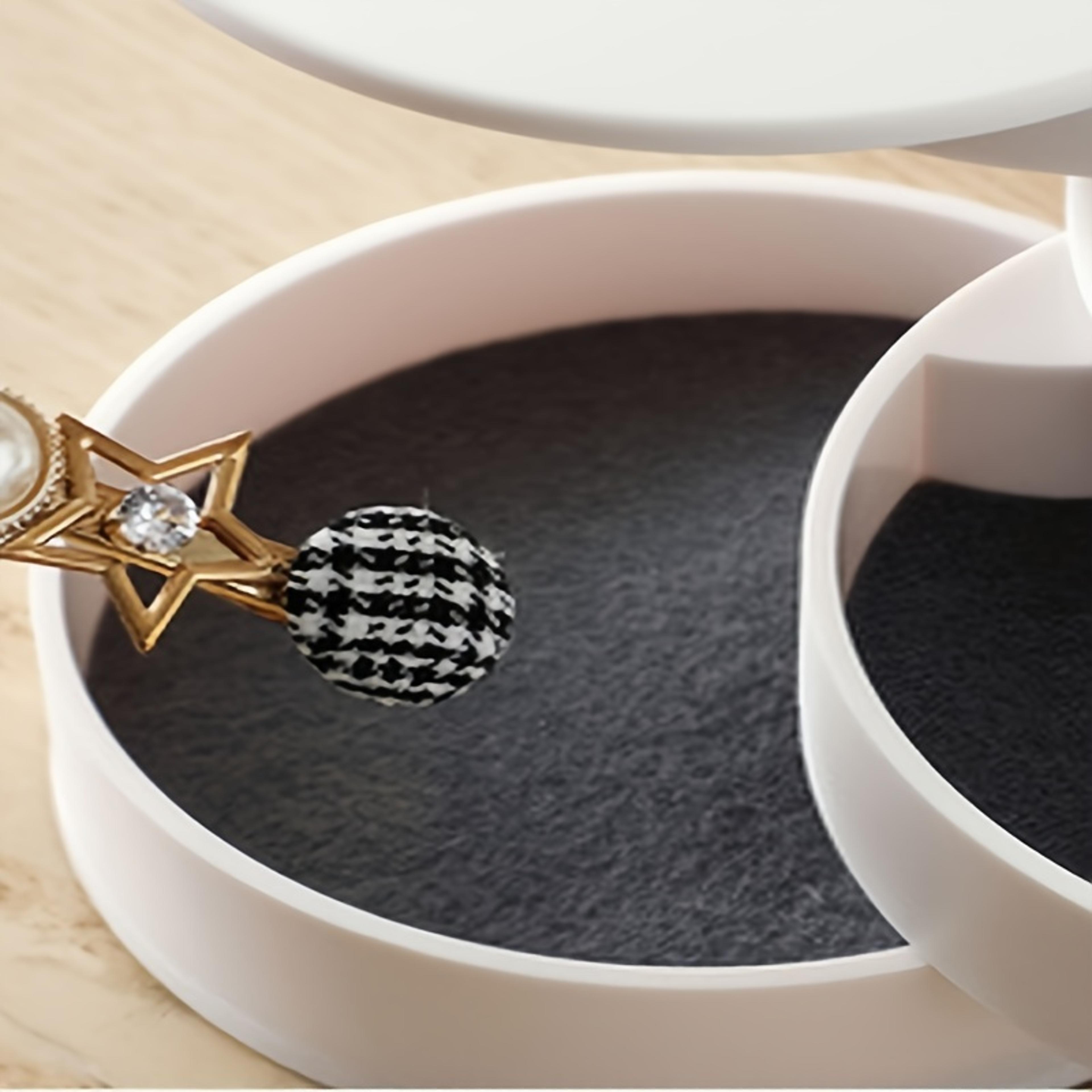 Rotating Makeup Organizer With Lid Multi Layer Jewelry Storage Box 1