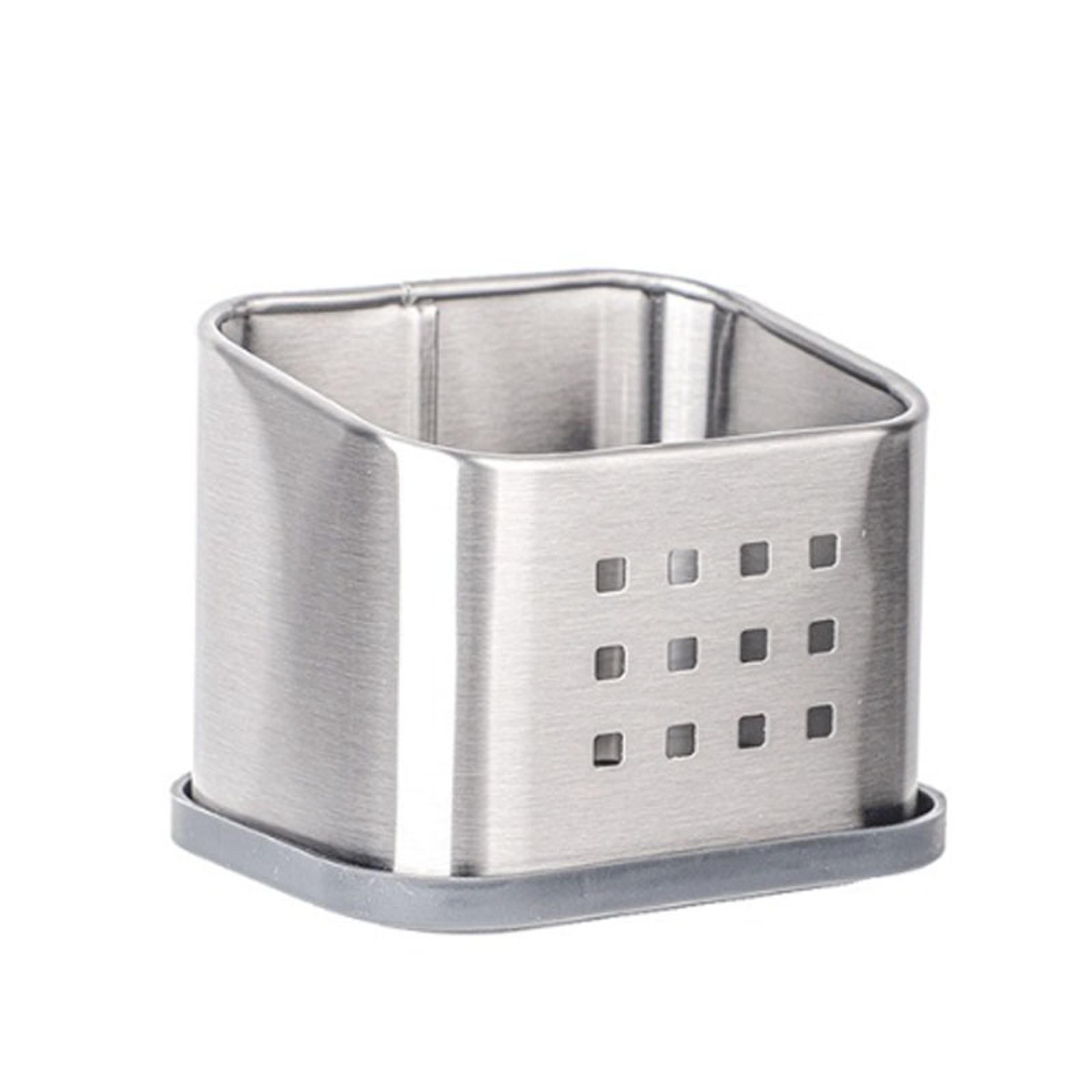 Metal Kitchen Sink Organizer Sponge Holder And Drainer Rack 2