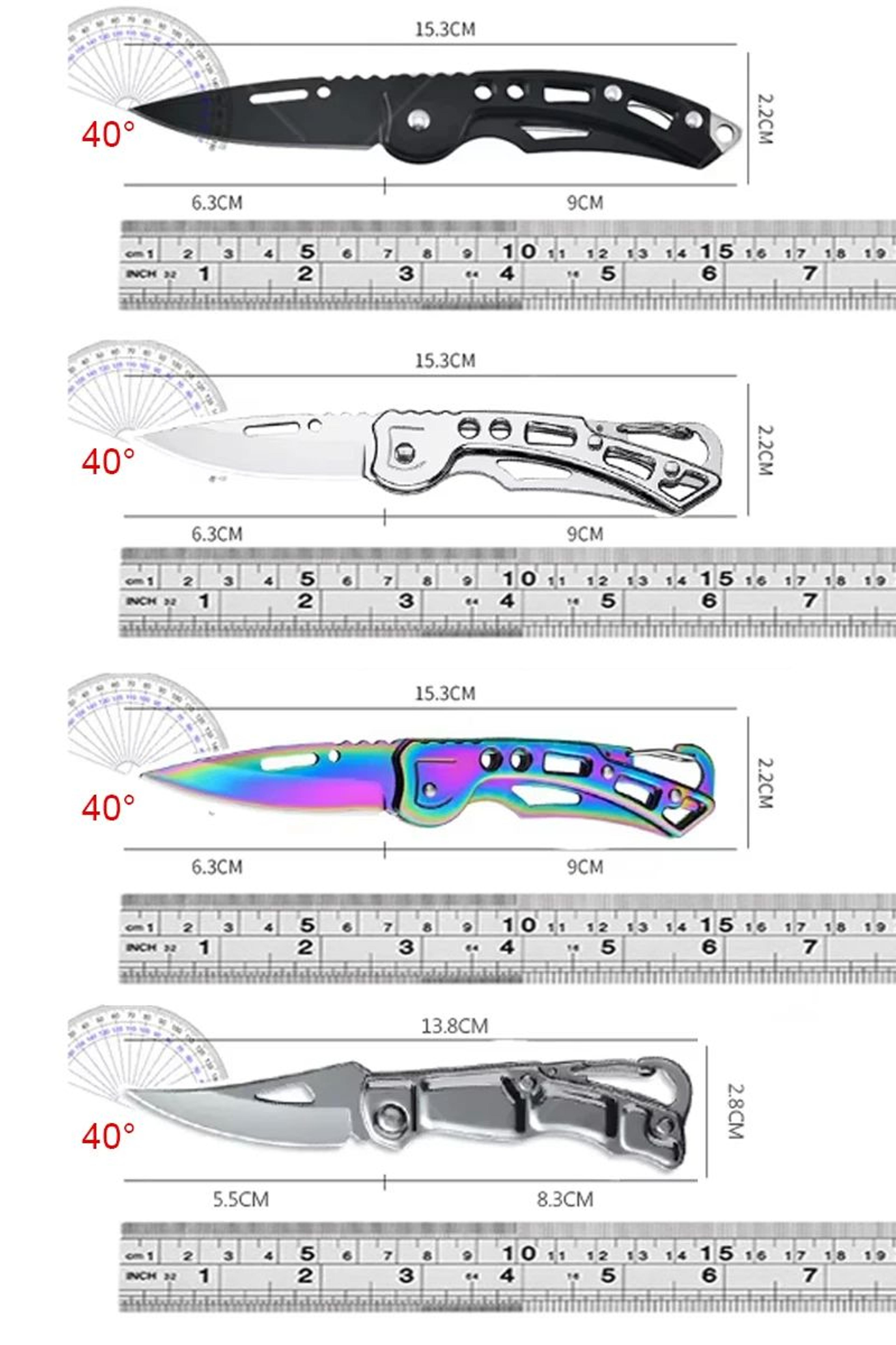 Premium Stainless Steel Fruit  Peeling Knife NonSlip Handle Utility Knife For Kitchen Accessories 11