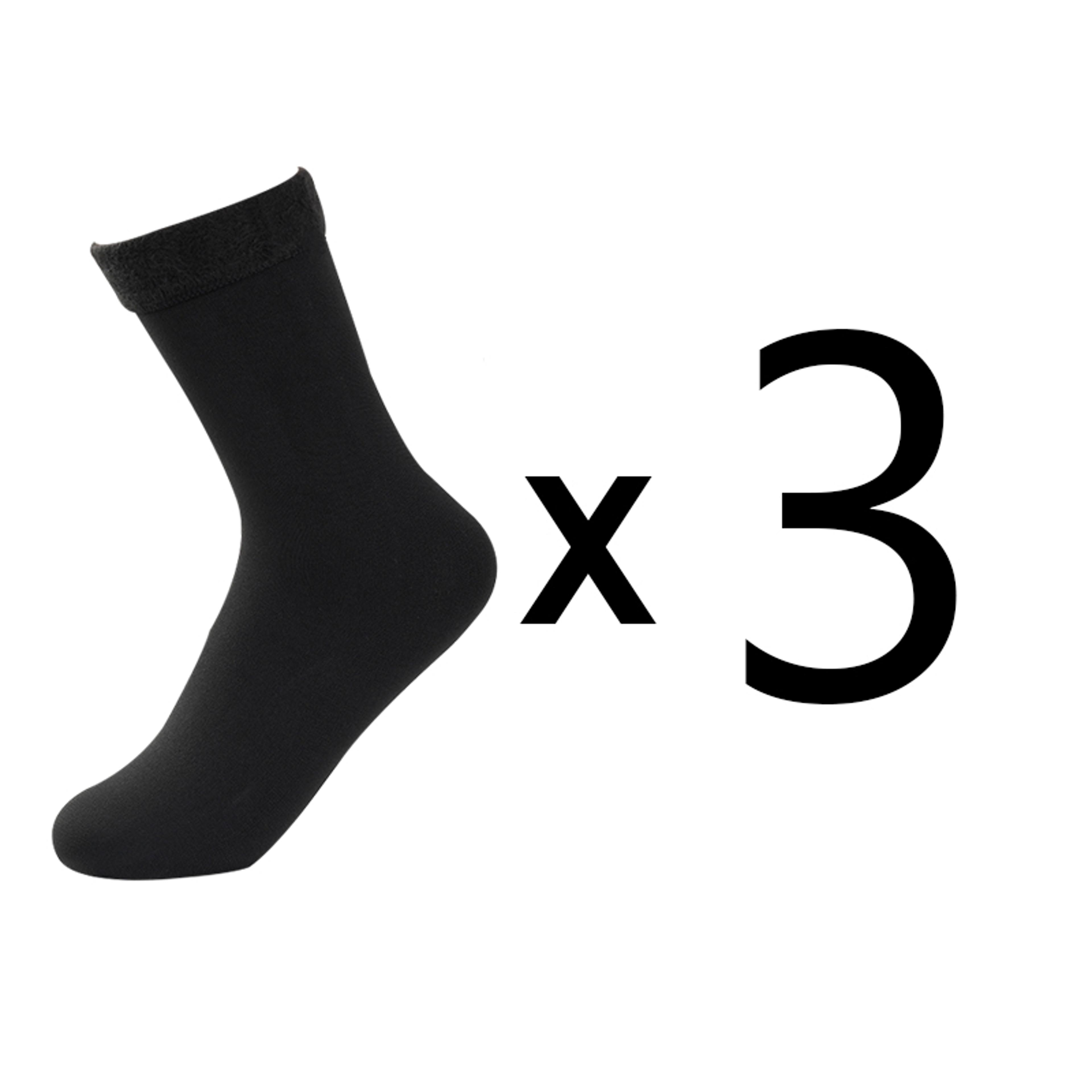 Thermal Winter Socks For Women Thicken Pack For Snow Boots  Cold Weather Cozy Solid Color Design To 5