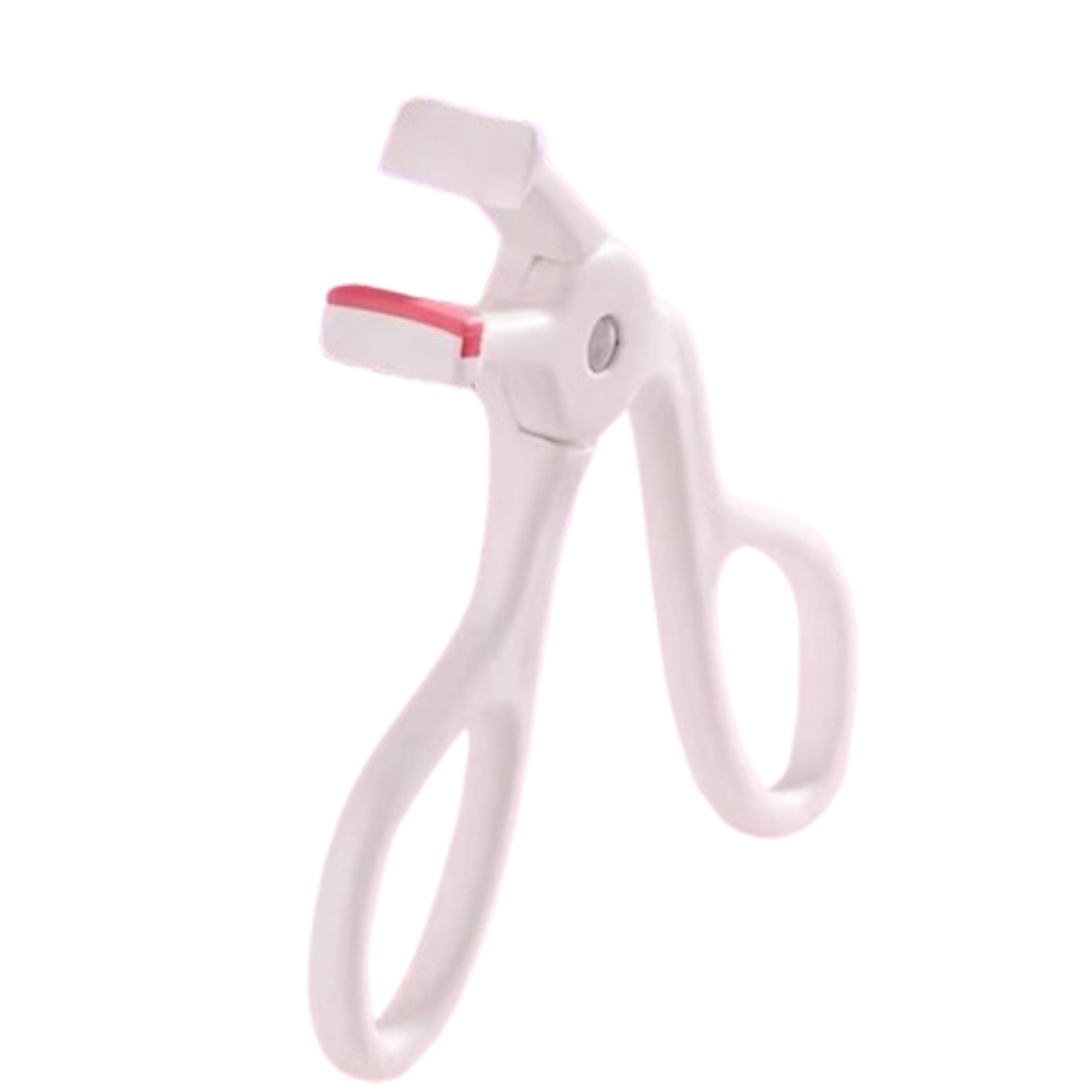 Frameless Professional Eyelash Curler One Clip Comb Tooth Curler Lash Tool With Refill Pad For Long 4