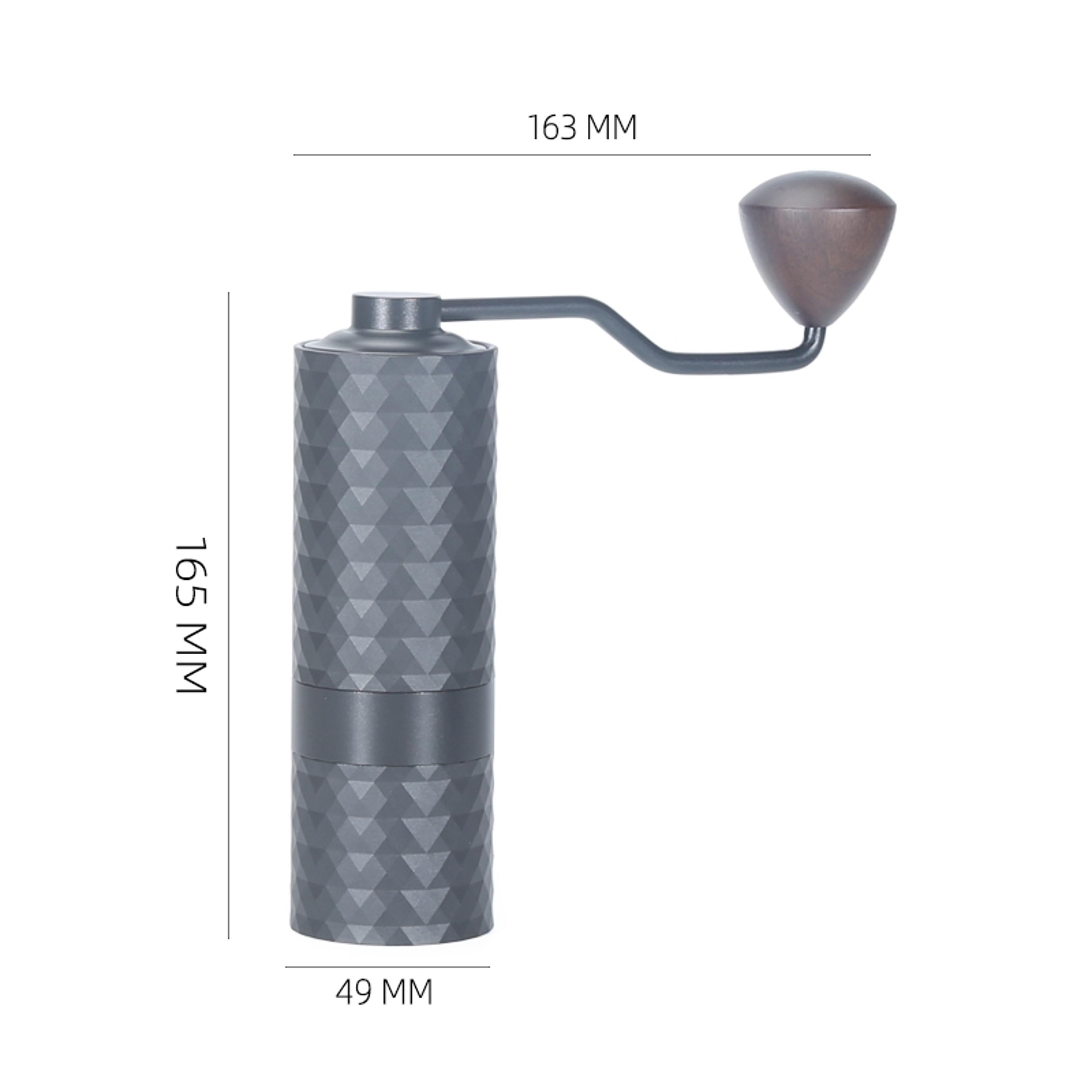 Upgrade Manual Coffee Grinder Professional CNC Stainless Steel Burr Grinder With Diamond Adjustment 3