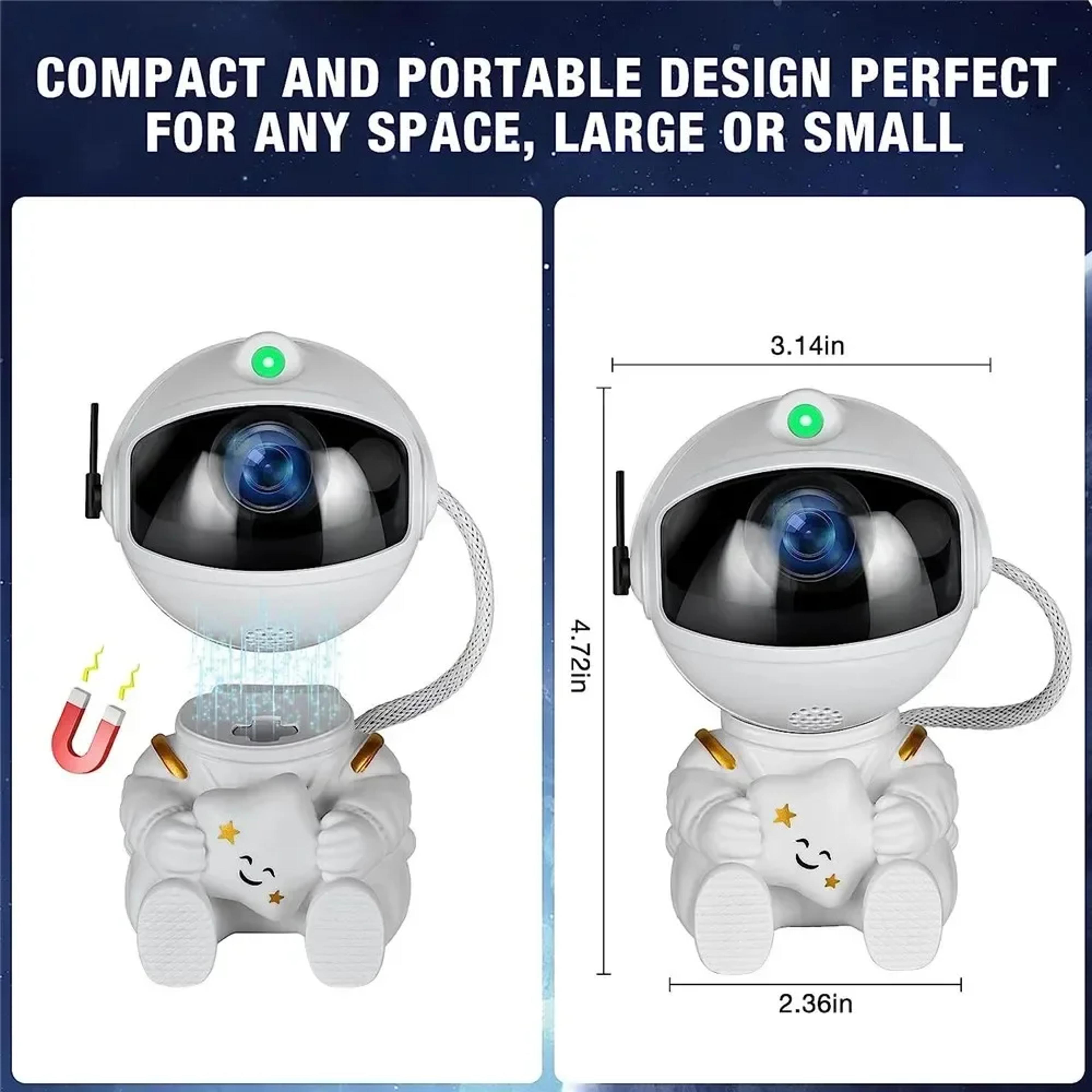 Galaxy Star Projector Night Light With Astronaut LED Starry Sky Projector Lamp For Bedroom Kids Roo 4