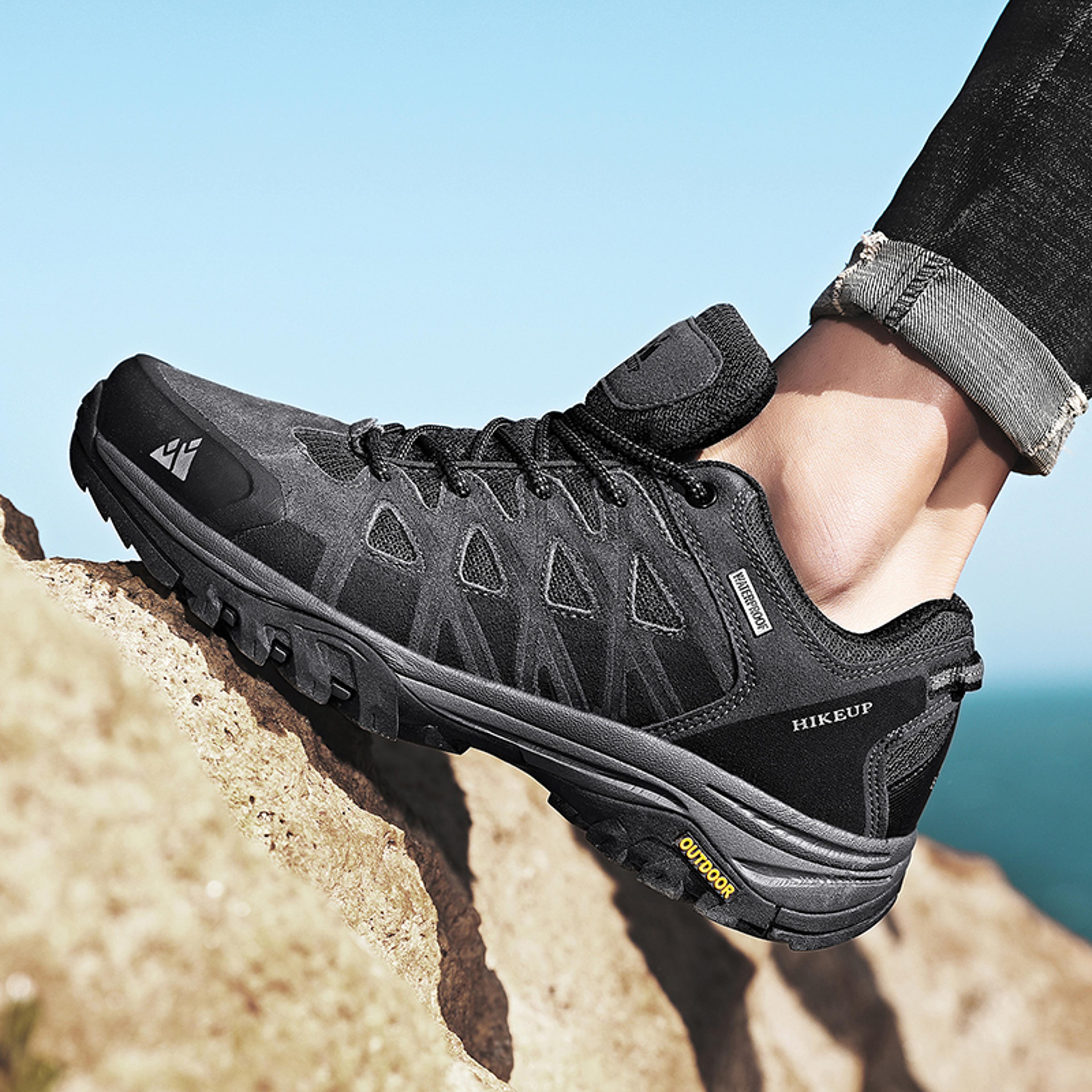 arrival mens hiking shoes, breathable trekking shoes for men with enhanced cushioning for outdoor climbing, walking