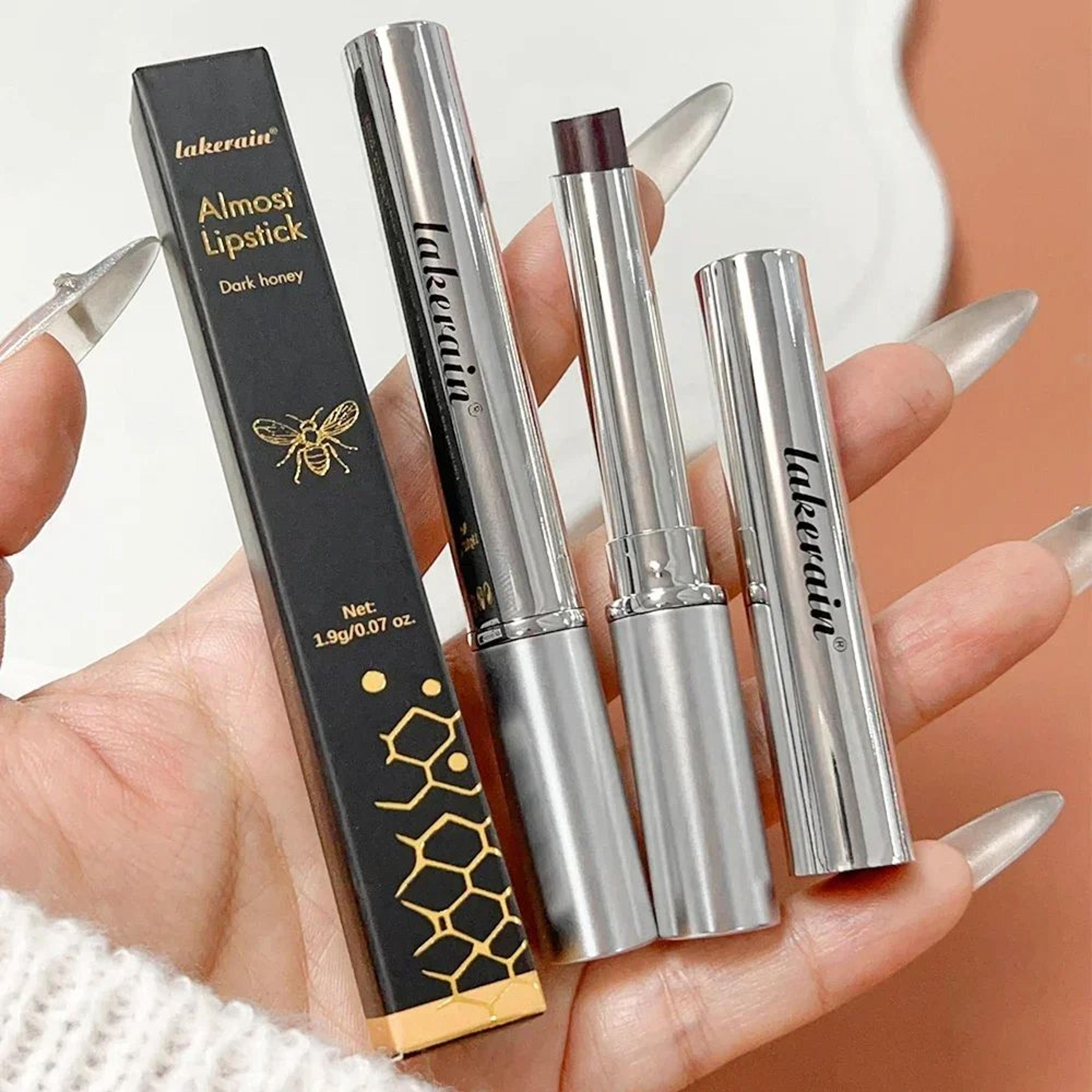 Black Brown Honey Lipstick Nourishing Moisturizing Lasting Non Stick Cup Tinted Lip Balm Plumper Fo 1