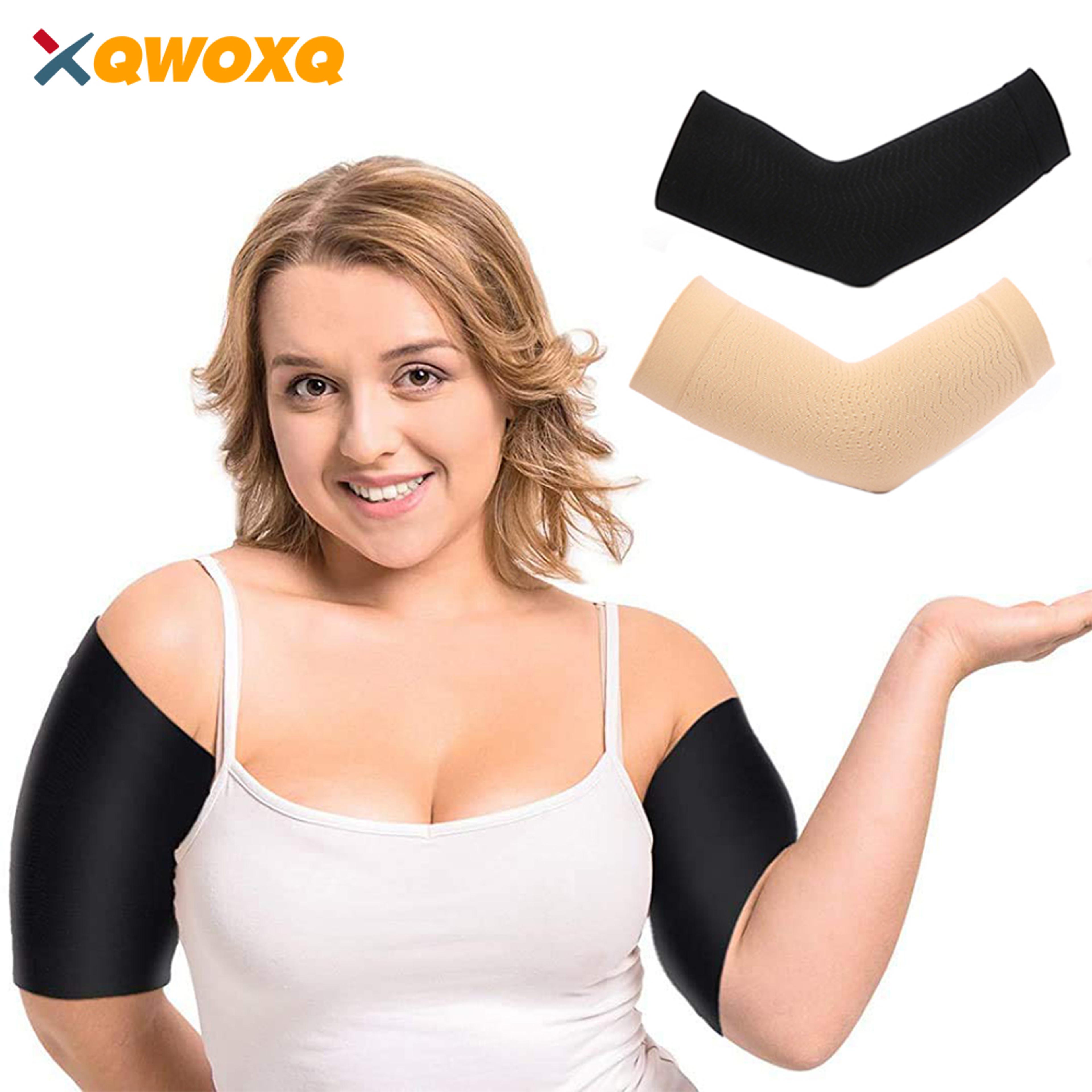 arm slimming shaper wrap for women, men compression sleeve for weight loss & toning, arm fat reduction for sports & f