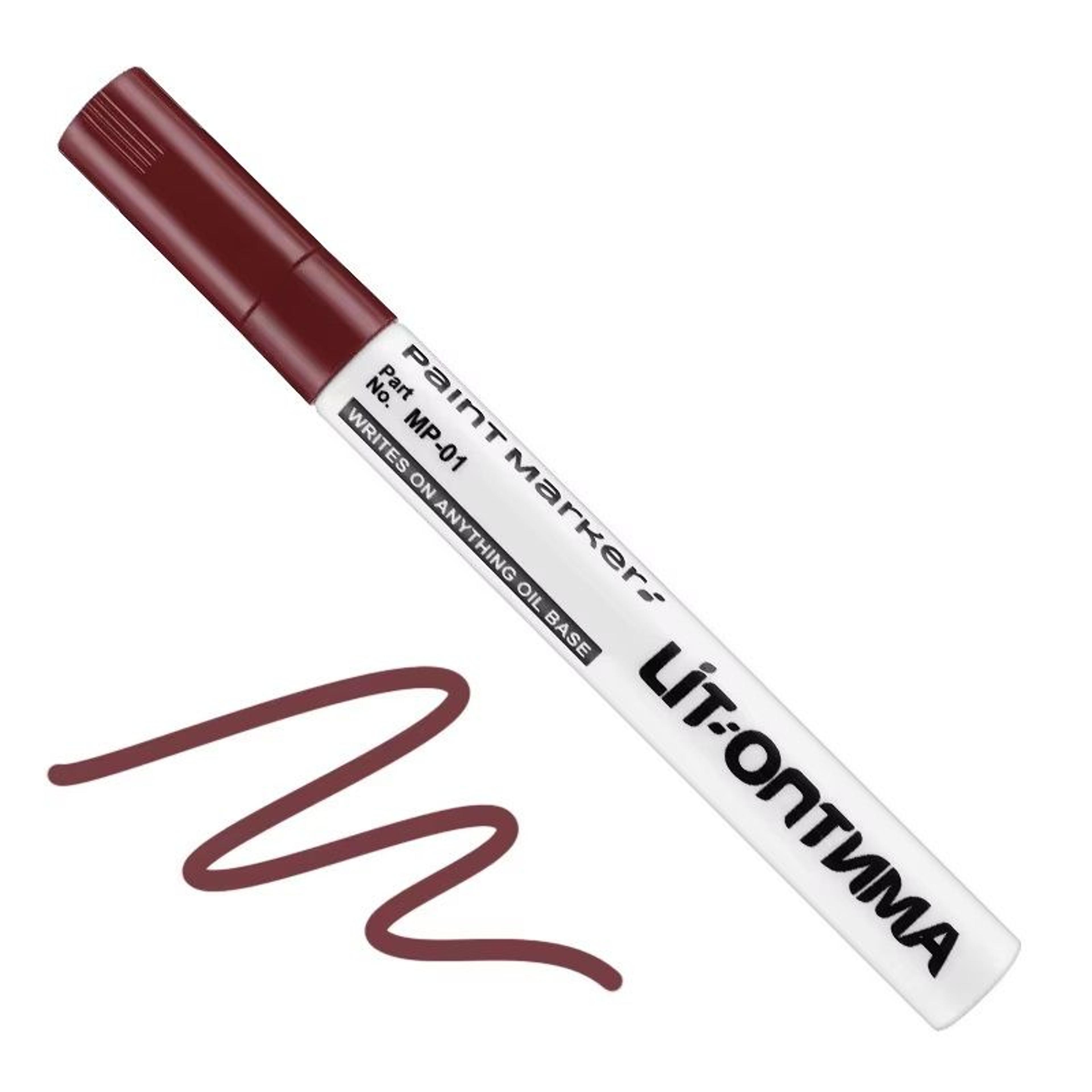 12color Waterproof Paint Marker For Car Paint Wood Ceramics Tires Shoes Metal Paint Mending Pen 6