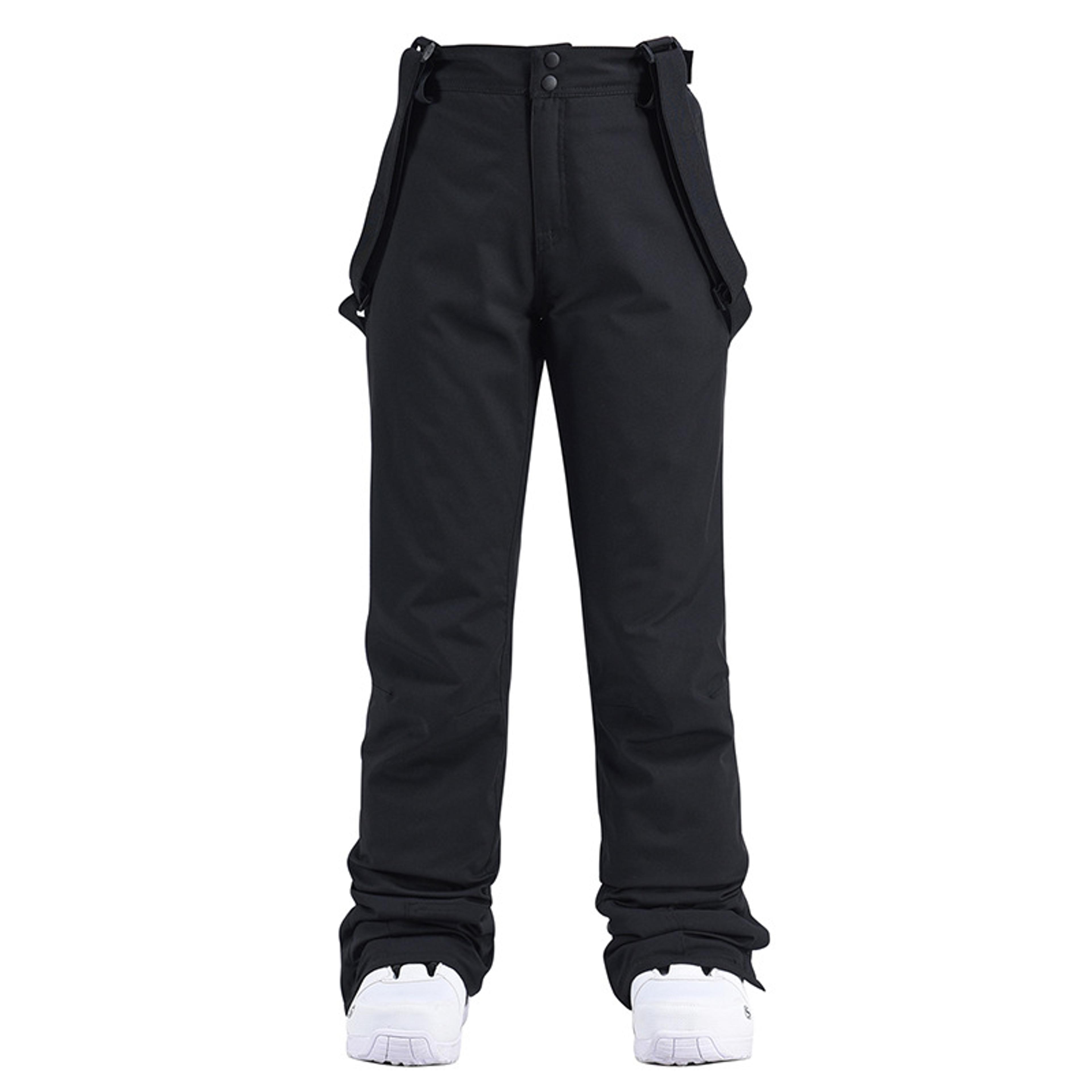 High Quality Skiing Pants Men Women Waterproof Windproof Snowboard Trousers Thick Warm Winter Suspe 5