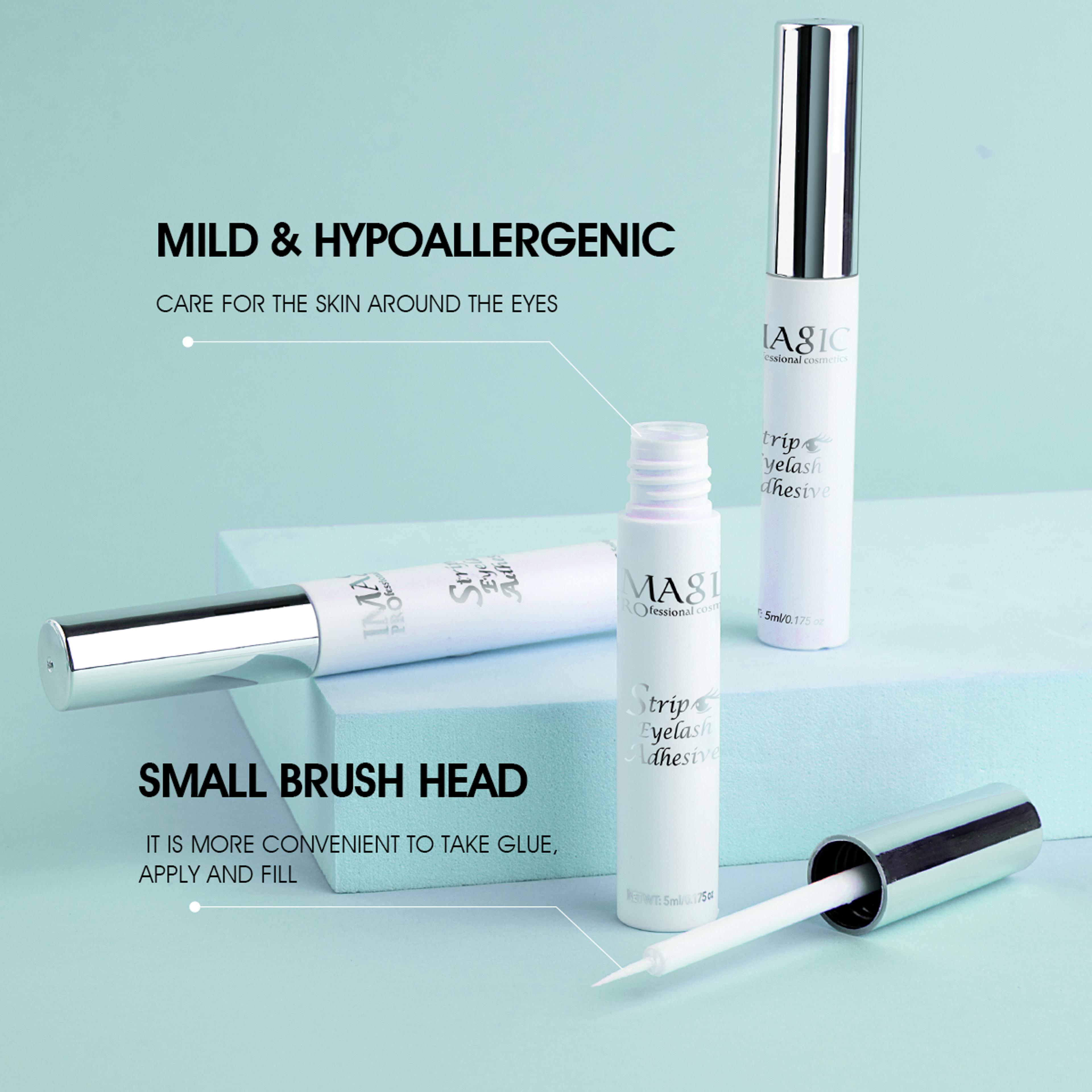 Waterproof False Eyelash Extension Glue Fast Dry Long Lasting Strong Transparent Eyelash Primer No  3