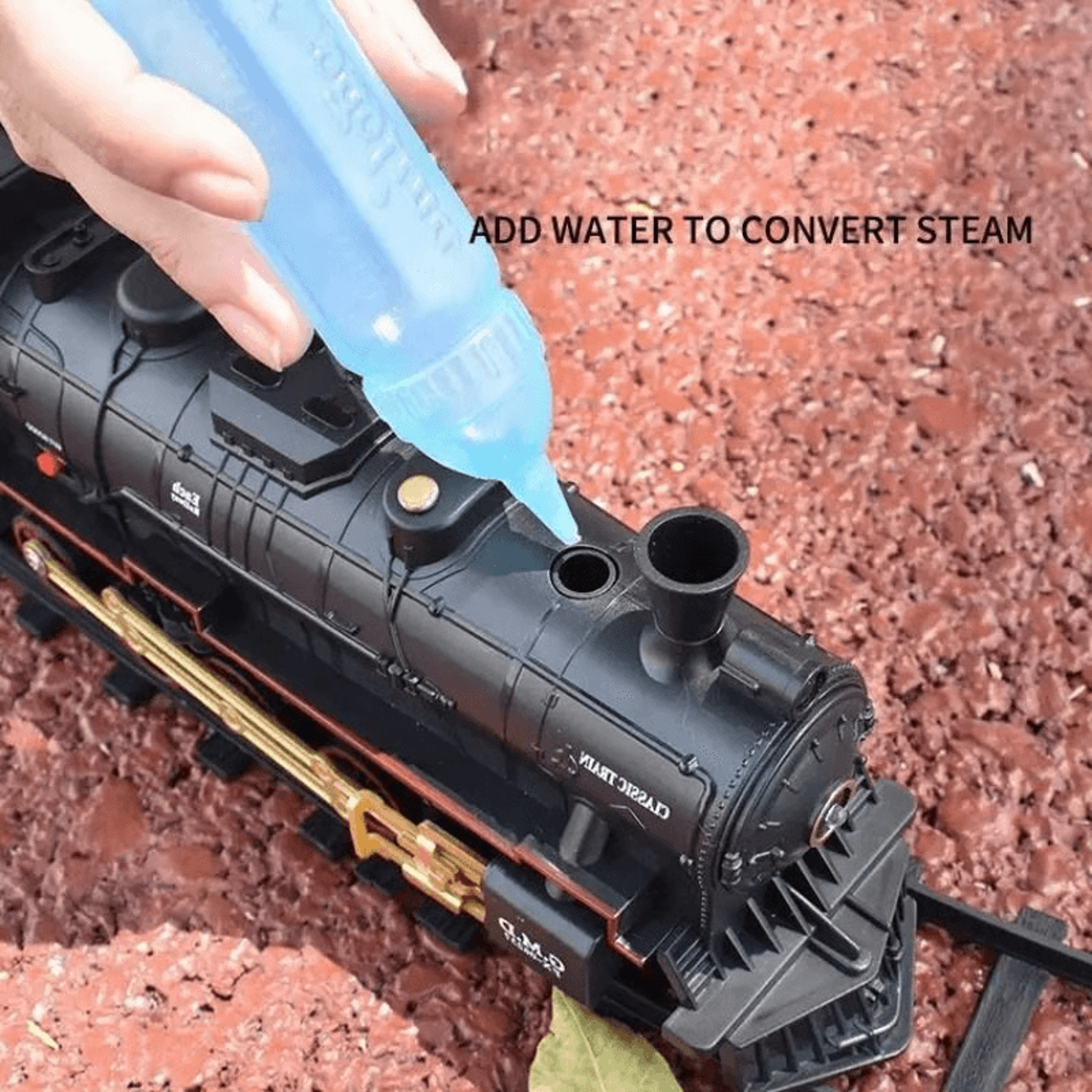 realistic locomotive train set for home