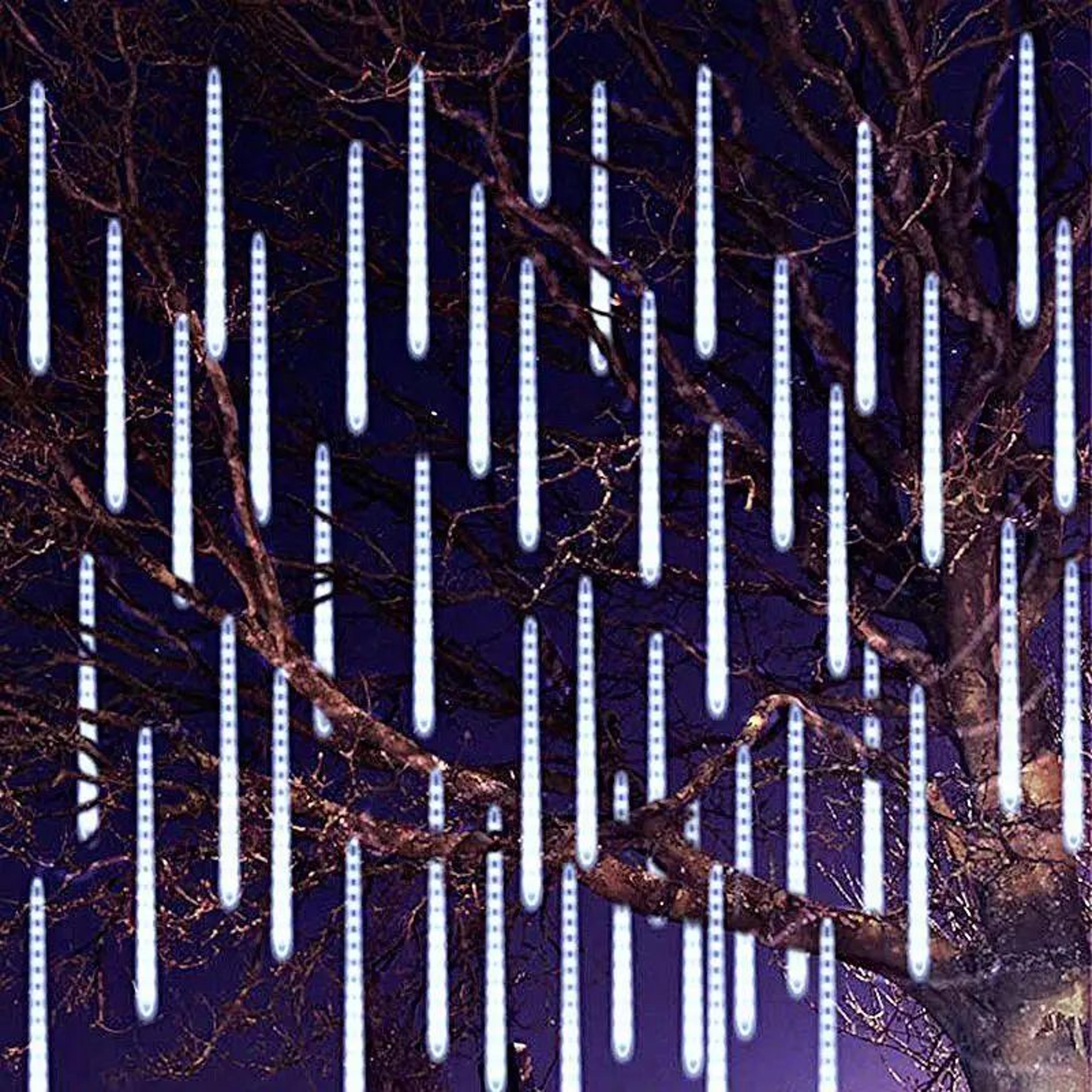 Holiday gutter LED dripping lights