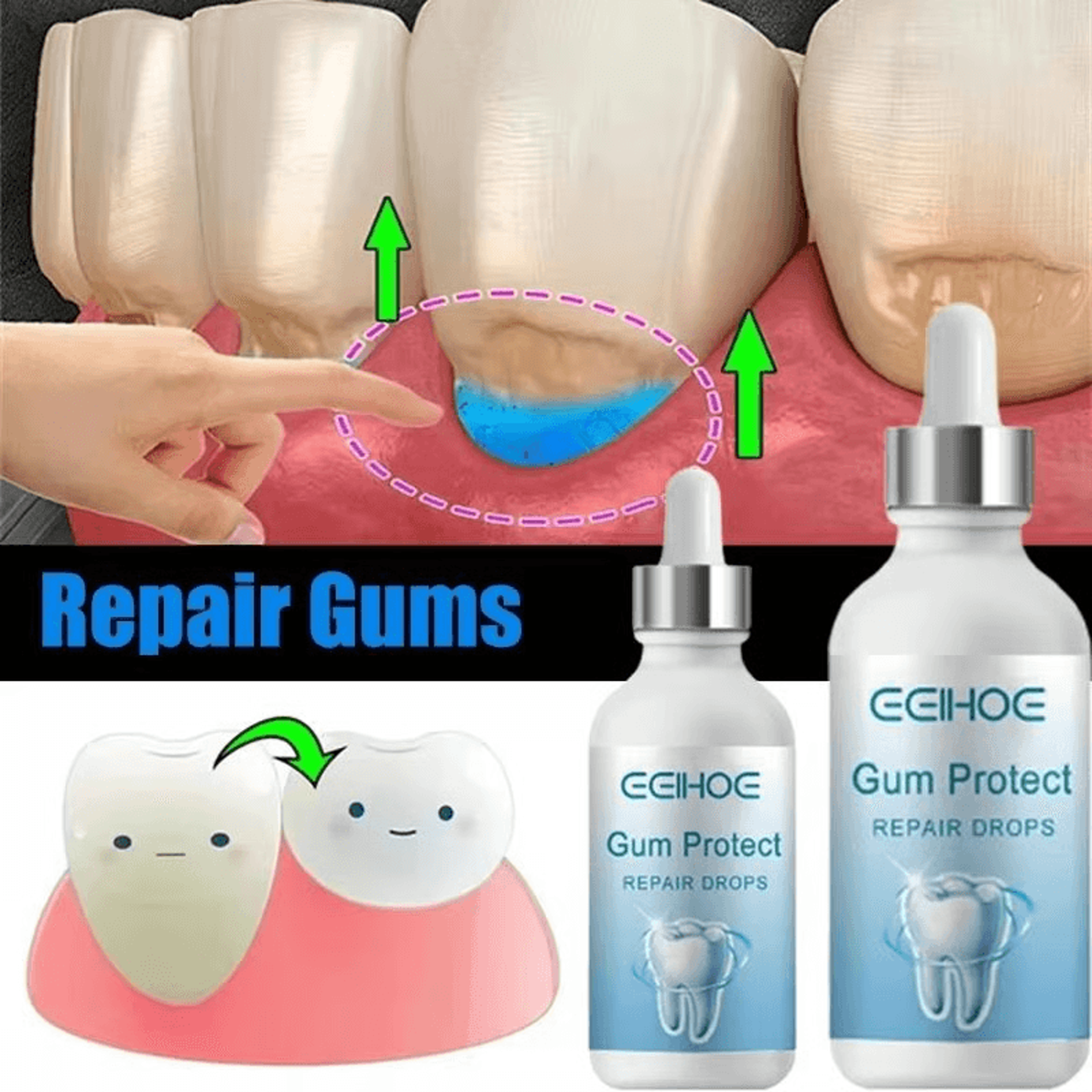 Rapid Repair Gums Serum Instant Relief For Tooth Sensitivity  Gum Health 7