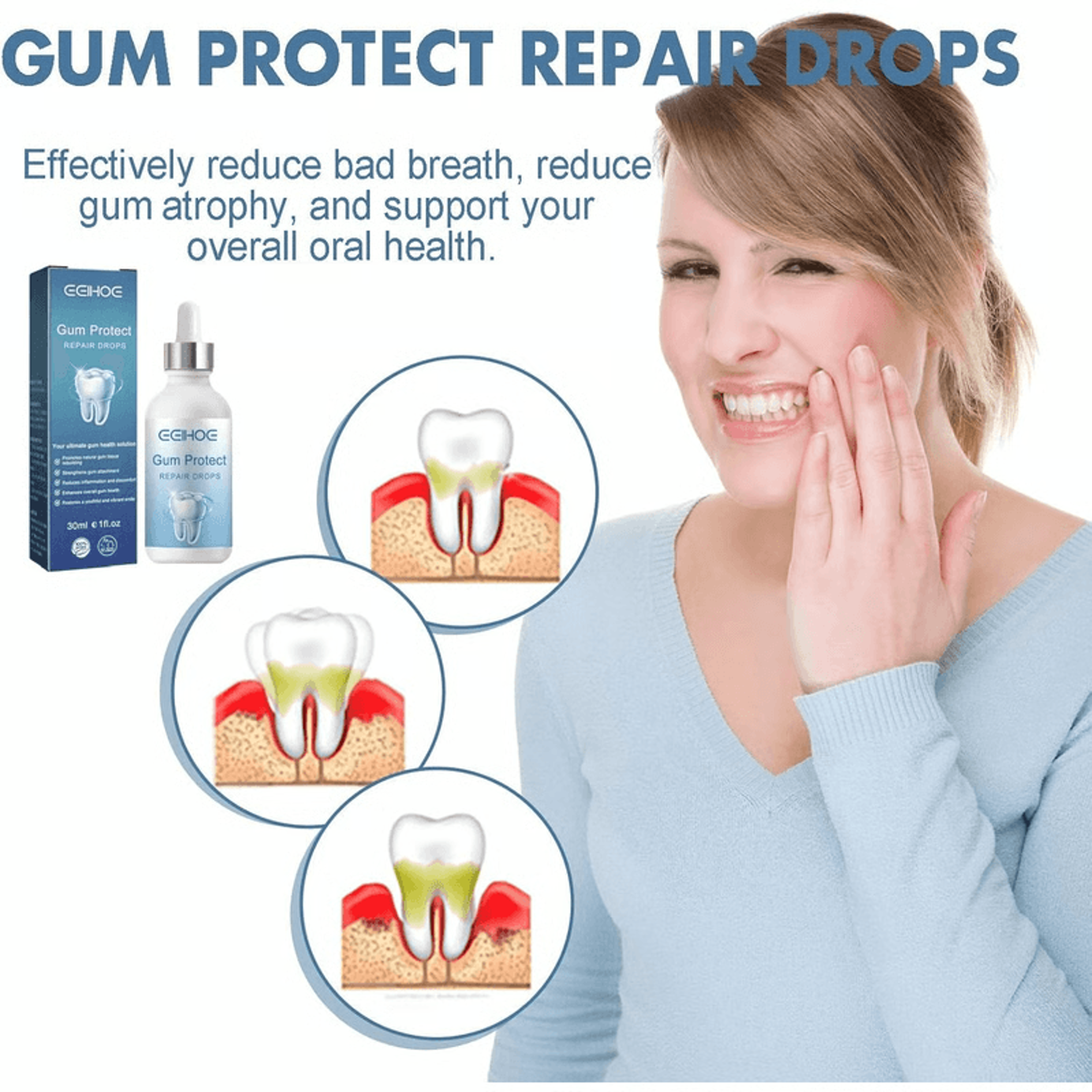 Rapid Repair Gums Serum Instant Relief For Tooth Sensitivity  Gum Health 8