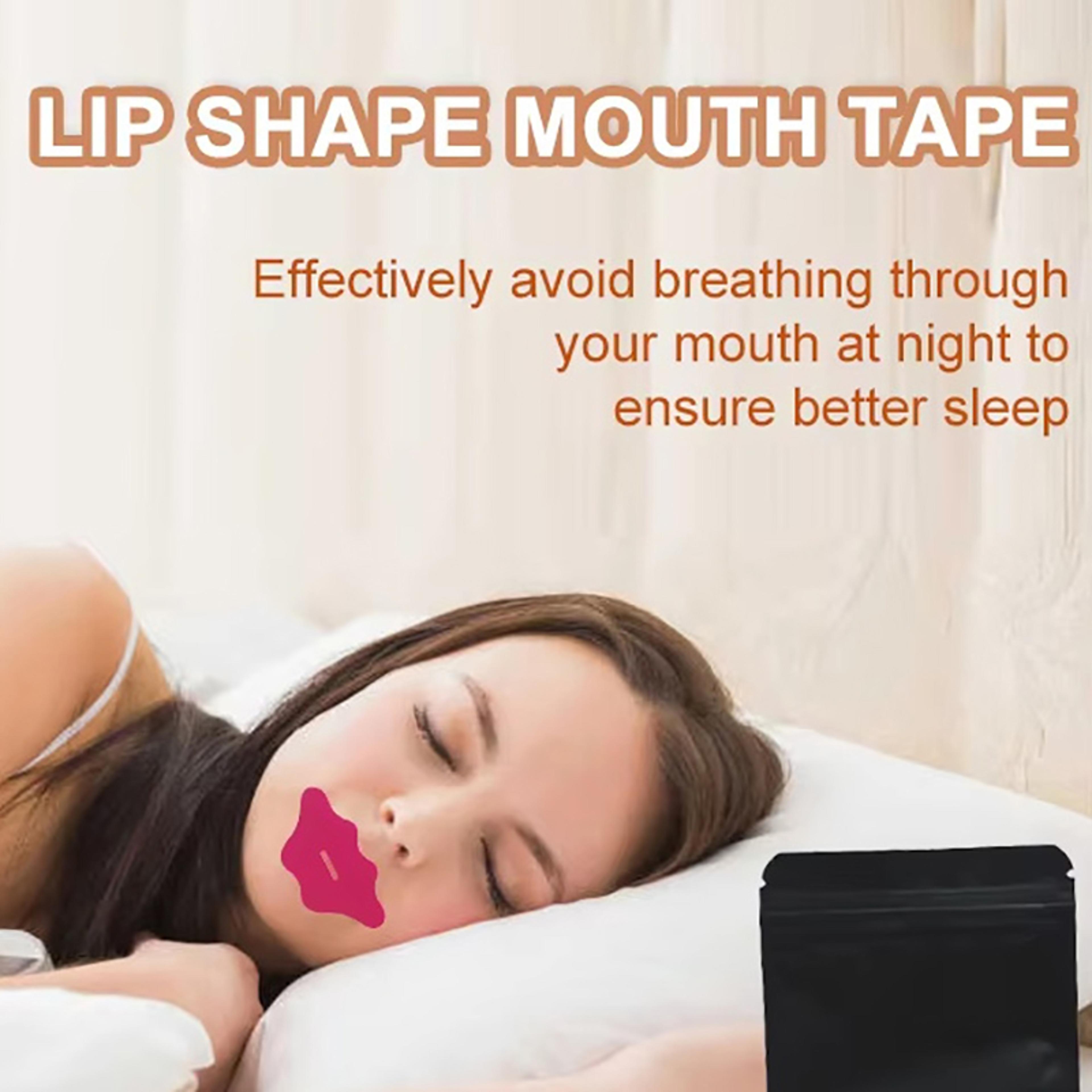 Mouth Tape For Snoring And Sleep Apnea Breathable Mouth Tape For Sleeping  Snoring Relief 1