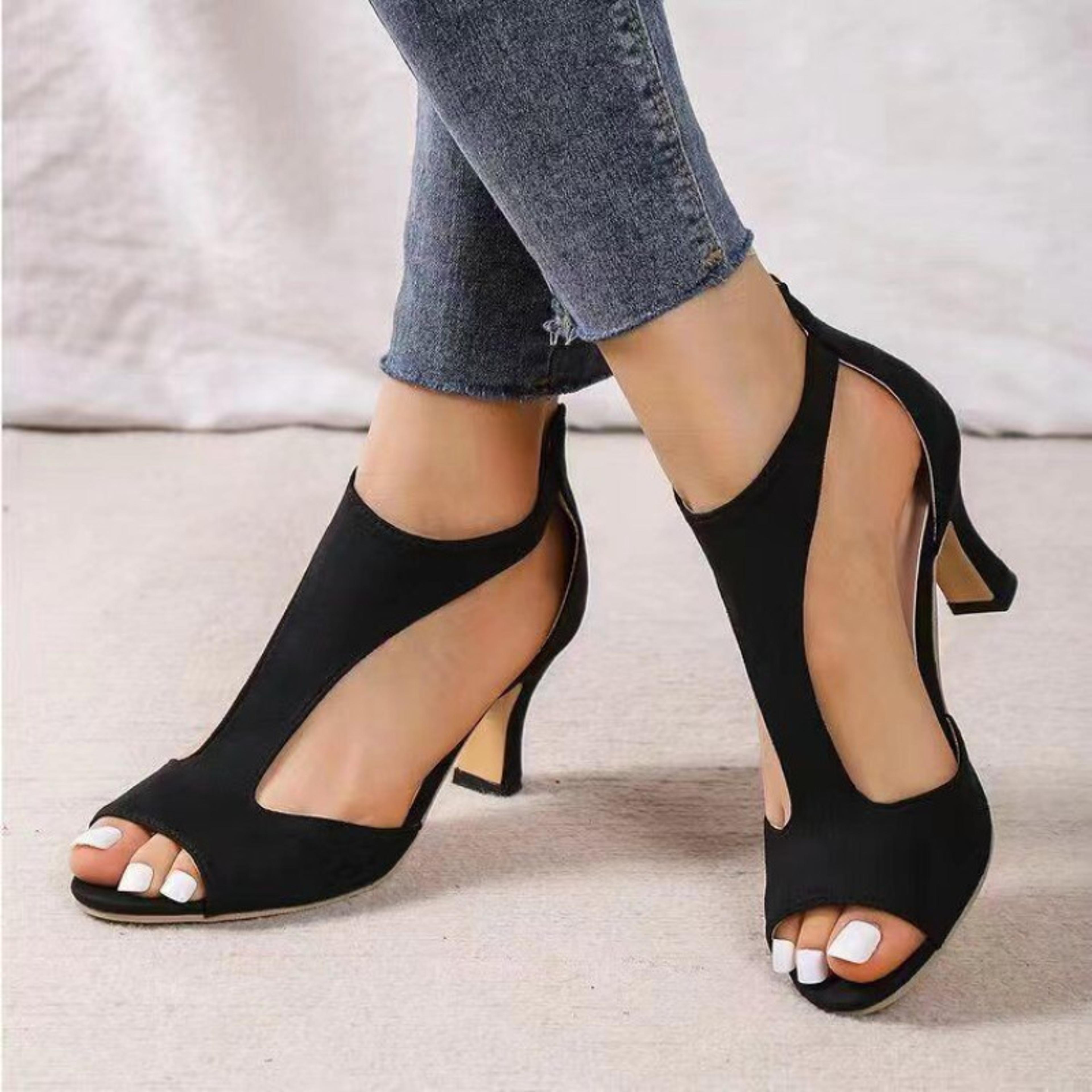 Stylish Orthopedic High Heel Platform Sandals For Women 2