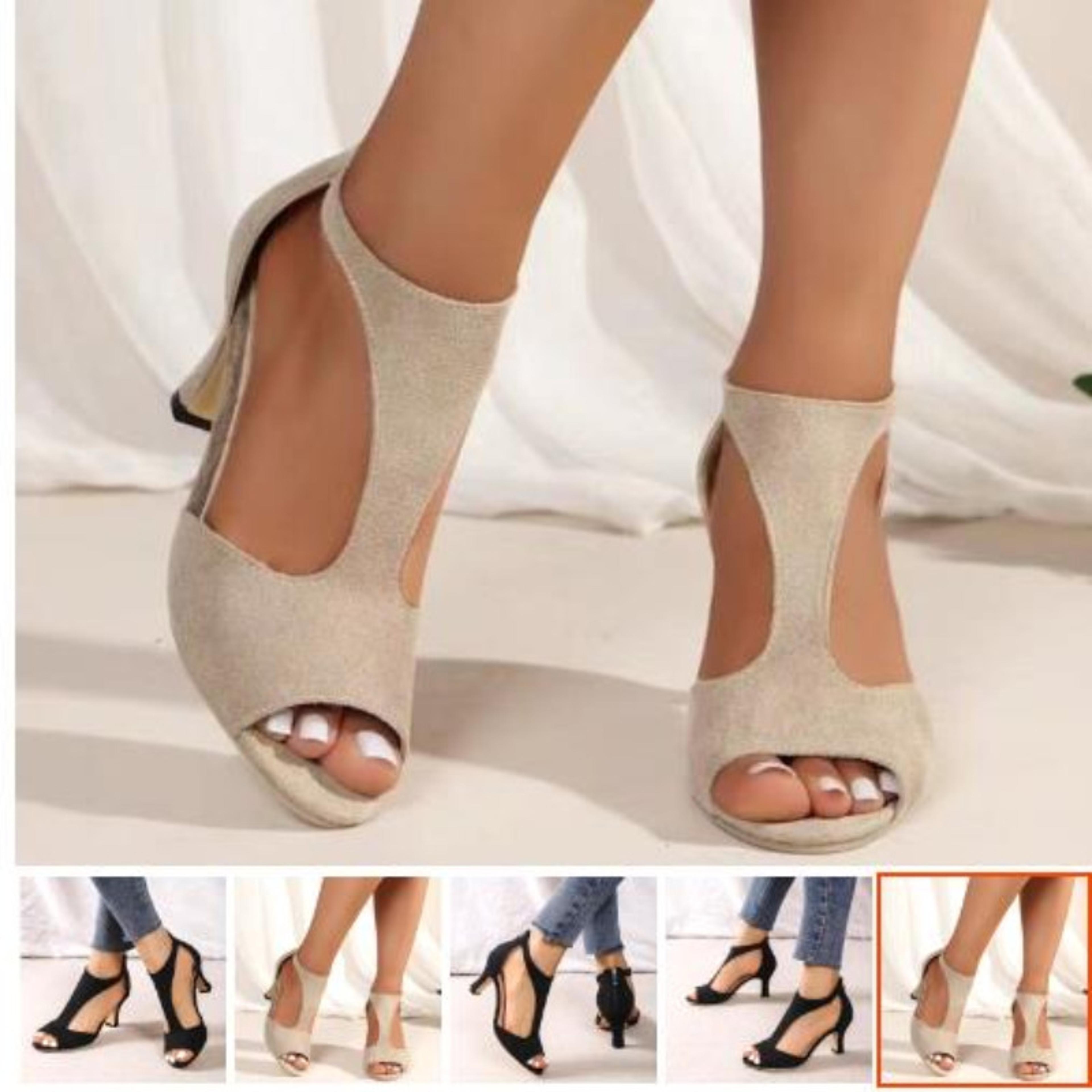 Stylish Orthopedic High Heel Platform Sandals For Women 5
