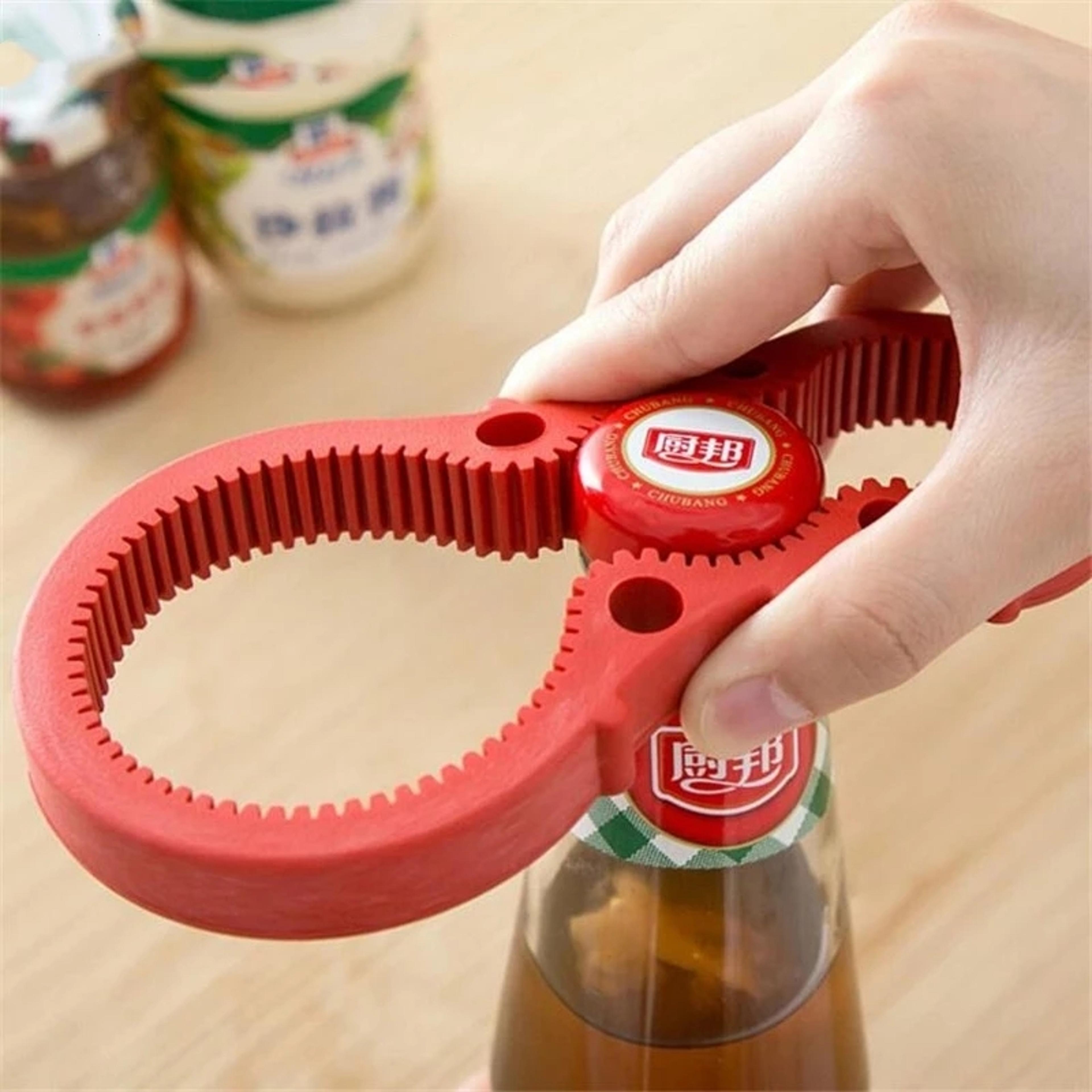 3 grip non slip jar opener and bottle opener for weak hands