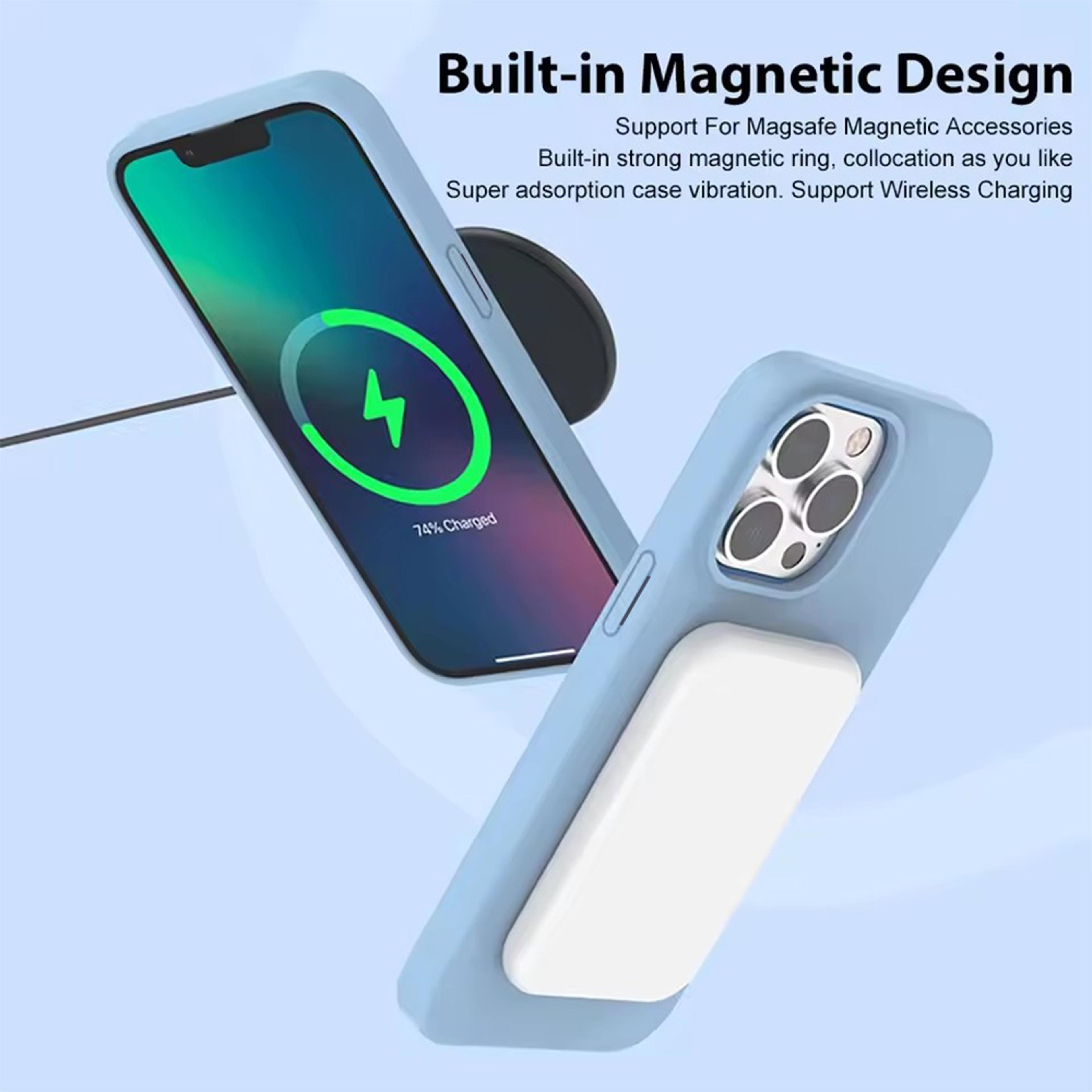Magsafe Liquid Silicone Case for iPhone UltraThin Magnetic Wireless Charging  Shockproof Cover