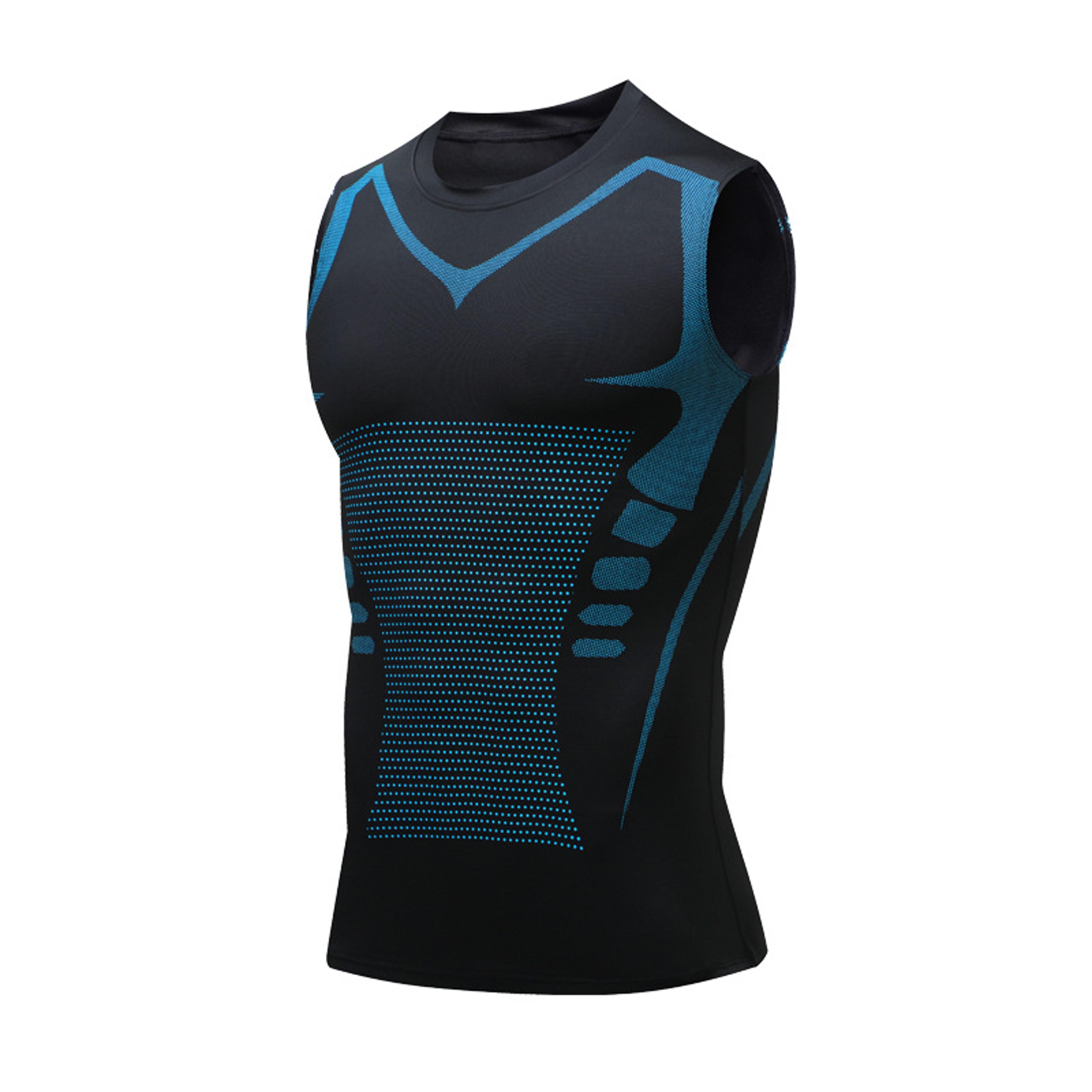 Mens Ice Silk Sports Vest Sleeveless Quick Dry Running Shirt For Gym Basketball  Summer Fitness 6