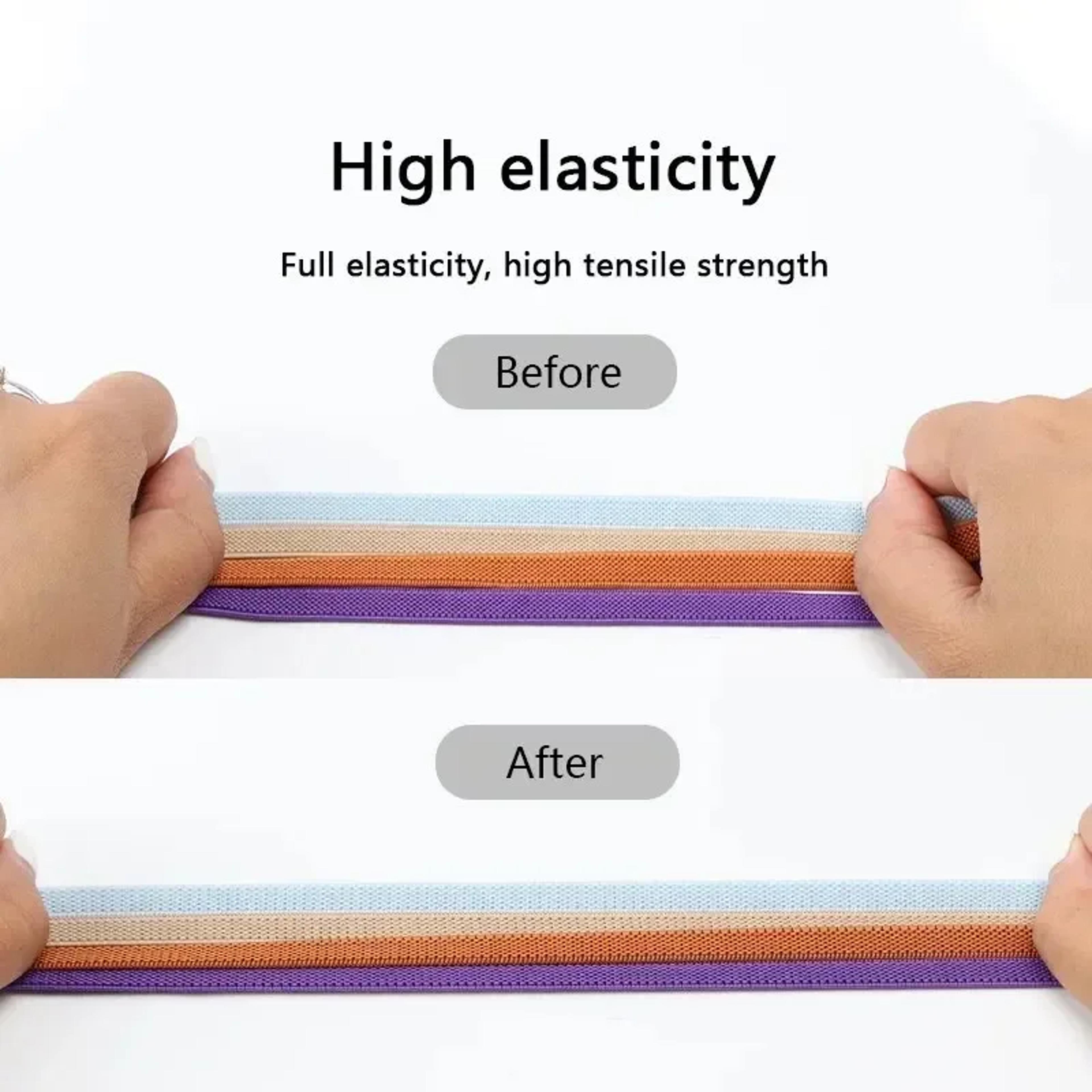 2Pairs Without Ties Elastic Laces No Tie Shoe Laces With Press Lock For Sneakers 8MM Widened Flat S 1