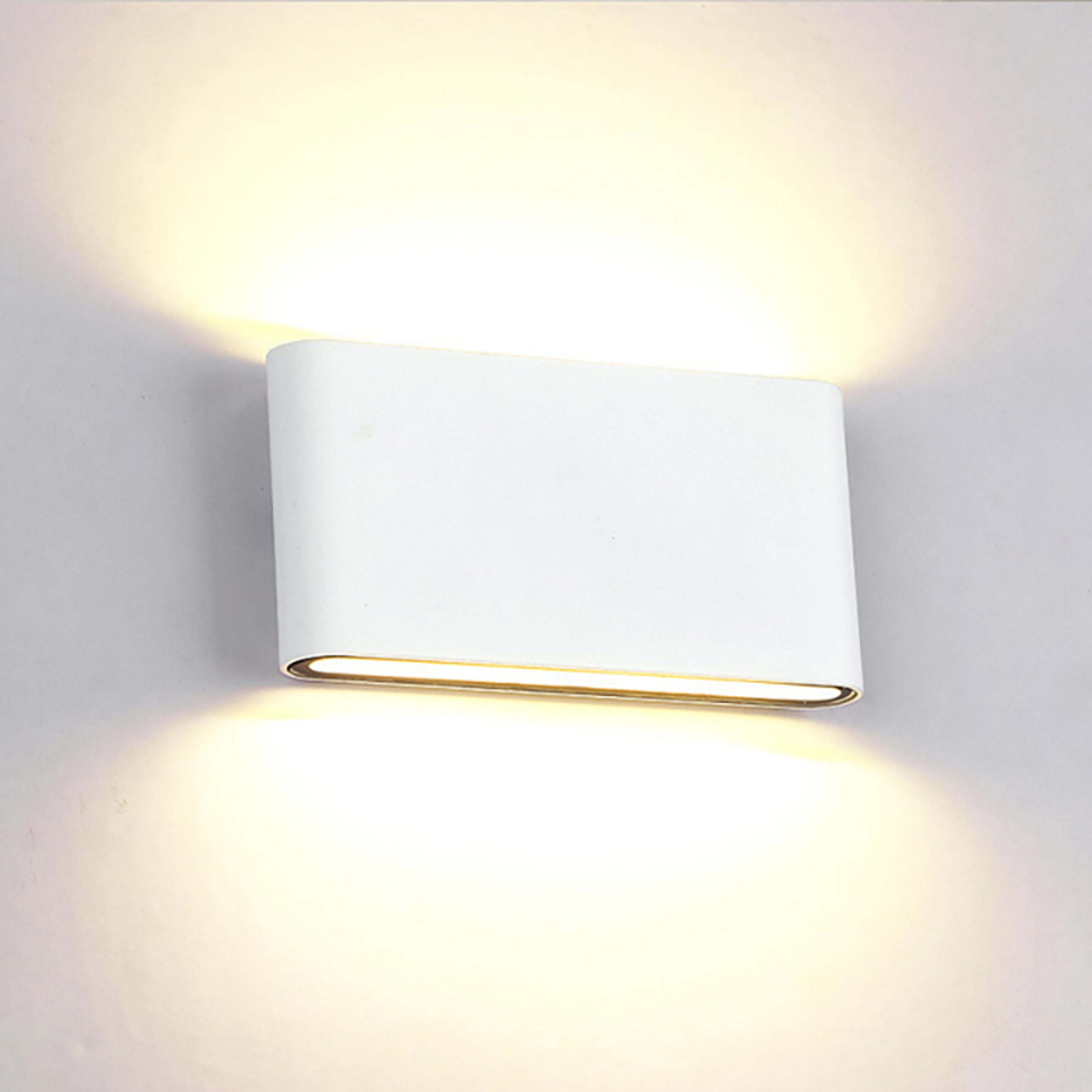 Modern Style Nordic Wall Light Aluminum Waterproof Up Down Lamp Indoor Corridor Lights For Bedroom  4