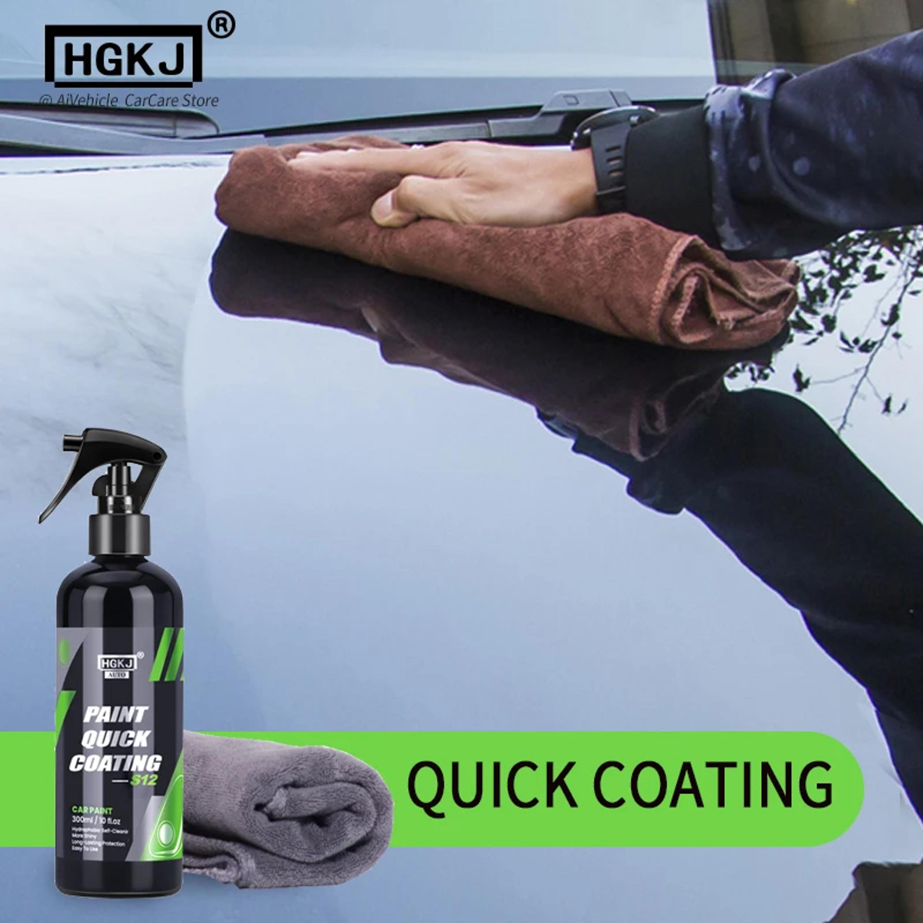 Ceramic Quick Coating Spray Ultra Hydrophobic Car Paint Protection  Mirror Shine 3